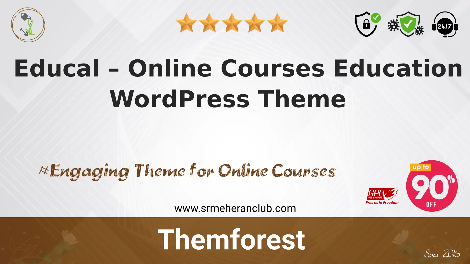 Educal – Online Courses Education WordPress Theme