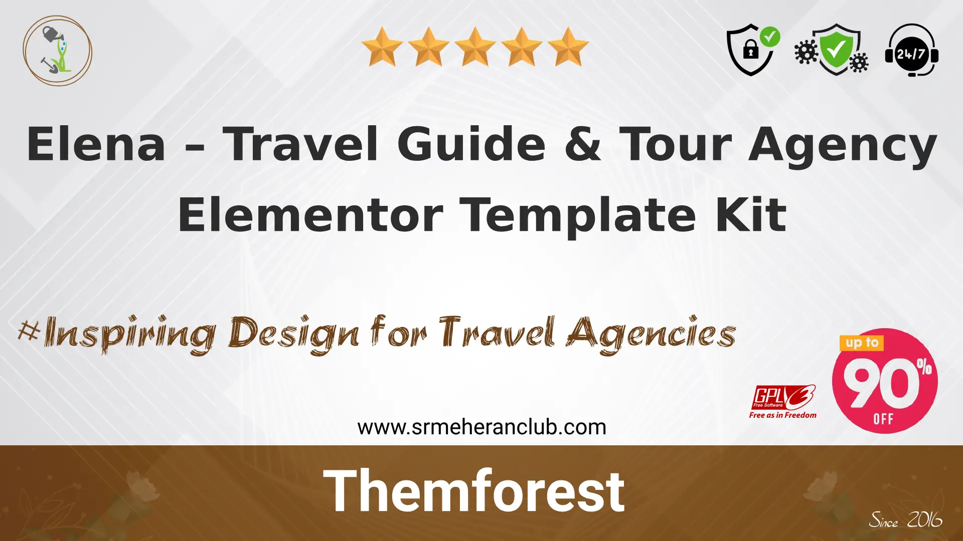 Elena – Travel Guide & Tour Agency Elementor Template Kit