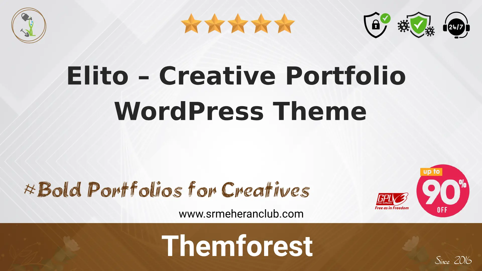 Elito – Creative Portfolio WordPress Theme — Theme by Themeforest