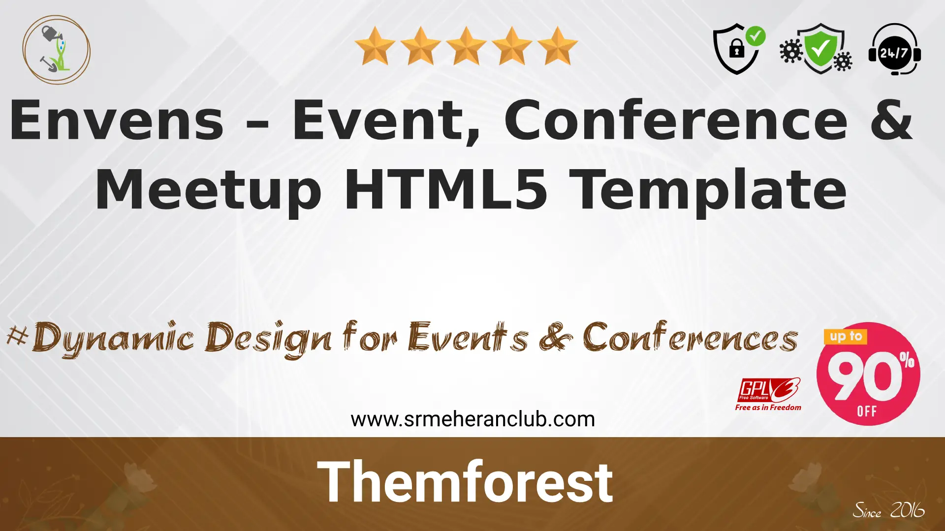 Envens – Event, Conference & Meetup HTML5 Template