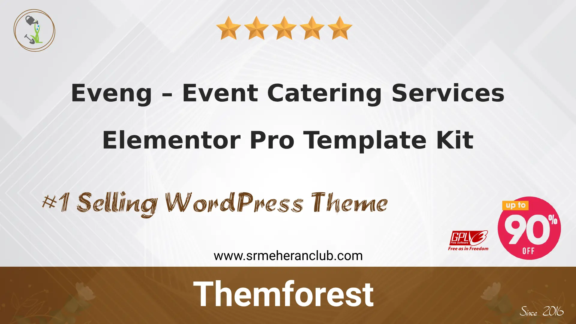 Eveng – Event Catering Services Elementor Pro Template Kit