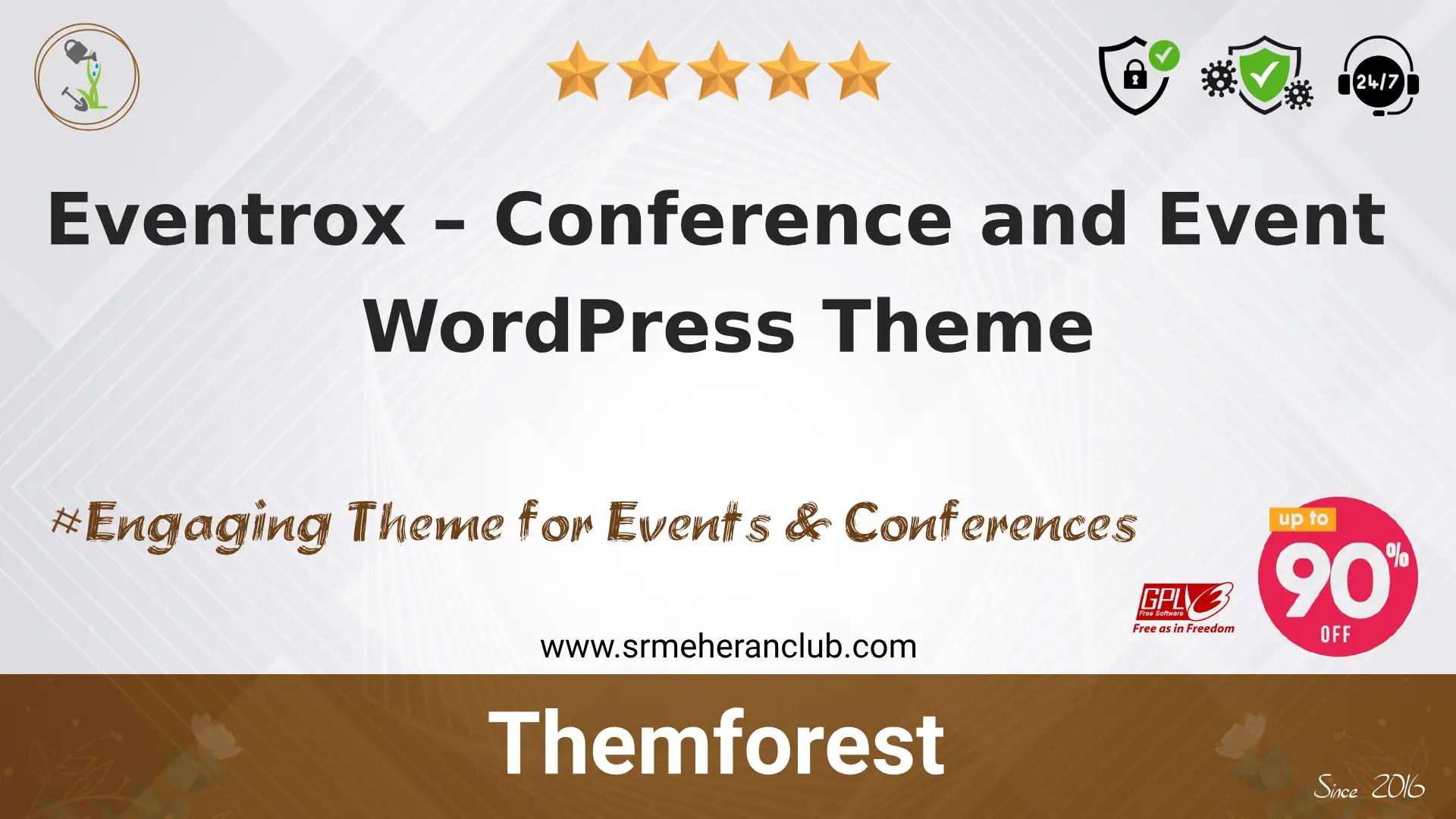 Eventrox – Conference and Event WordPress Theme