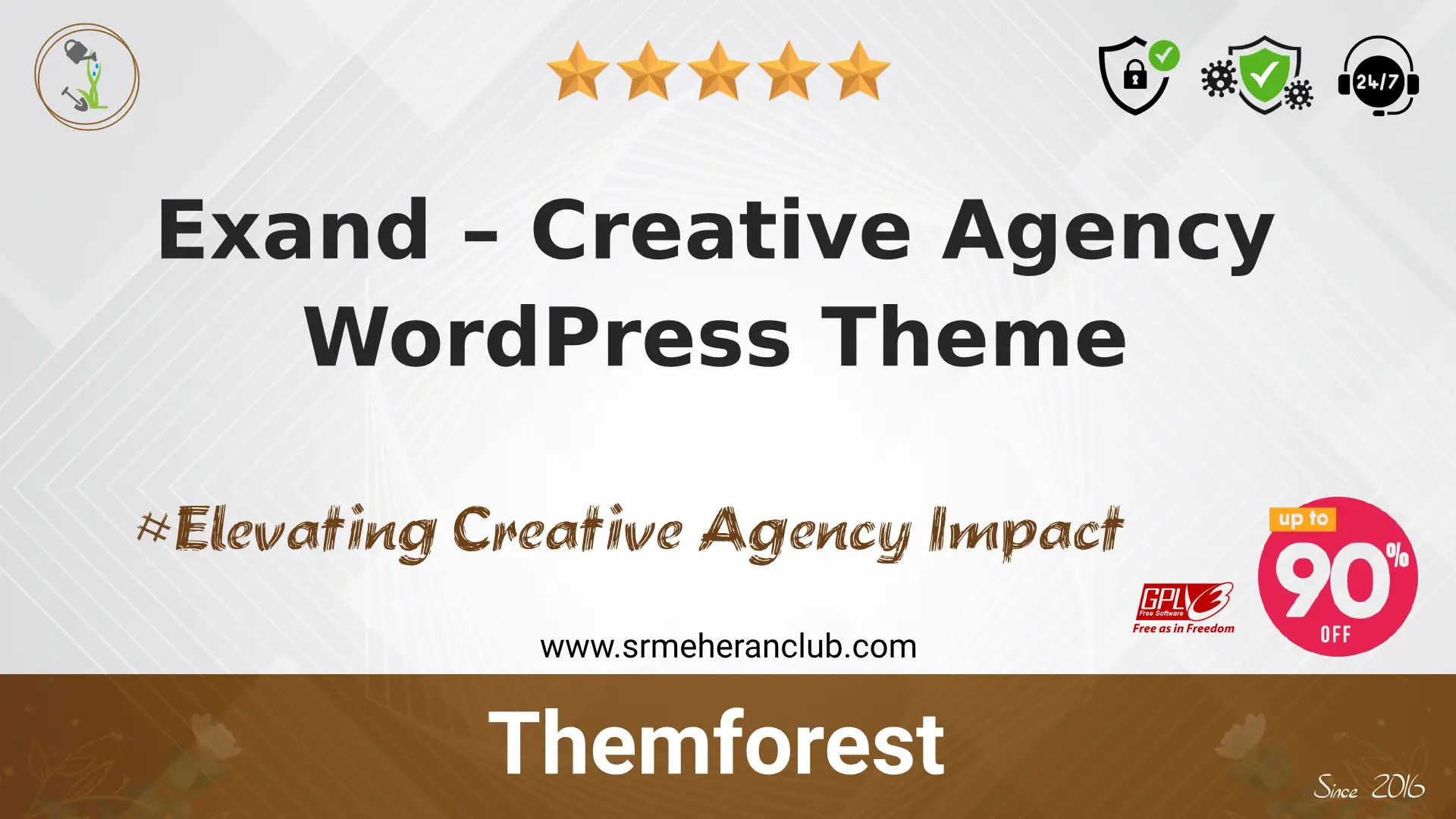 Exand – Creative Agency WordPress Theme — Theme by Themeforest