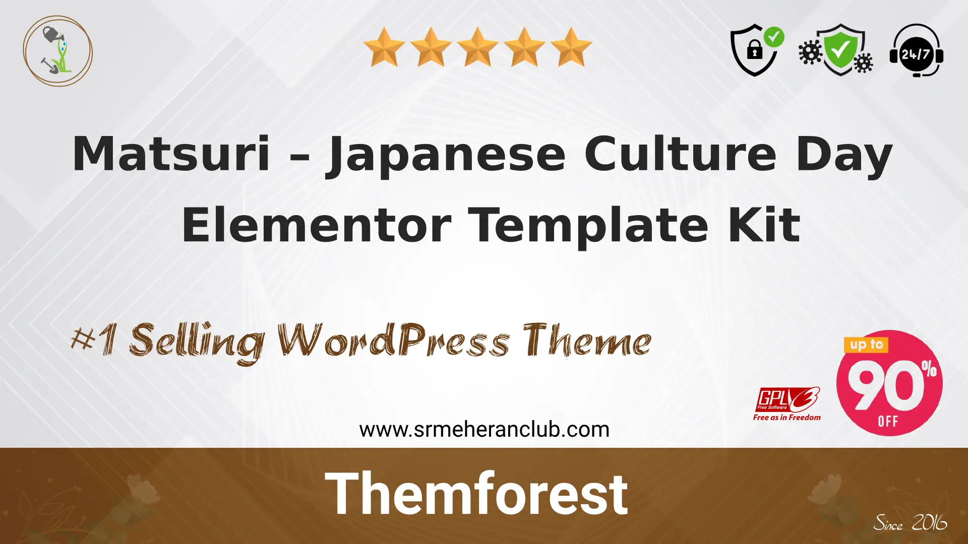 Matsuri – Japanese Culture Day Elementor Template Kit