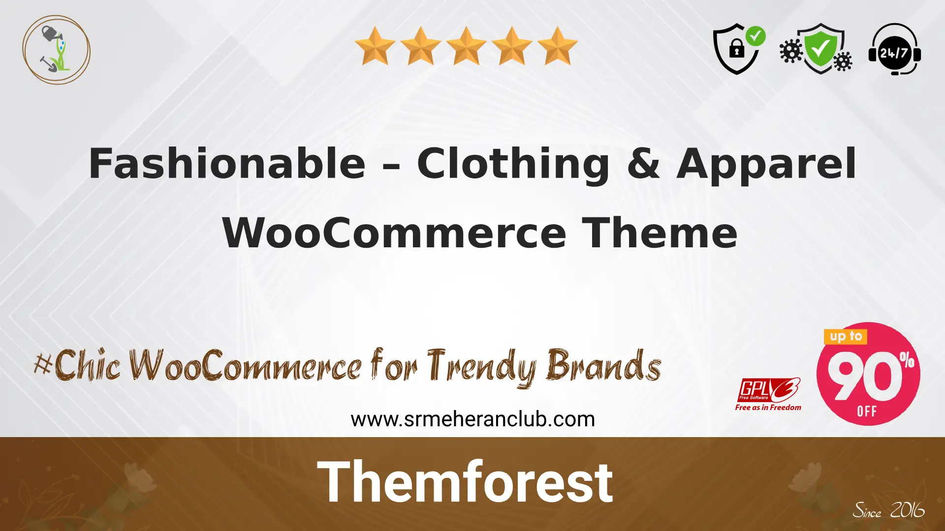 Fashionable – Clothing & Apparel WooCommerce Theme
