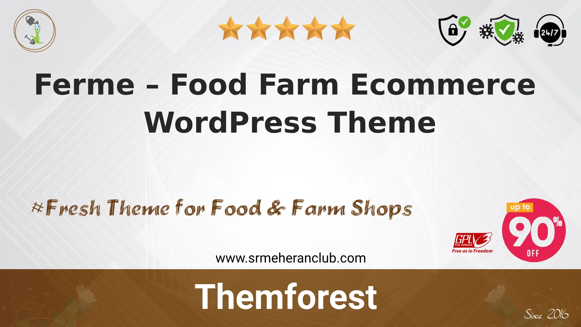 Ferme – Food Farm Ecommerce WordPress Theme