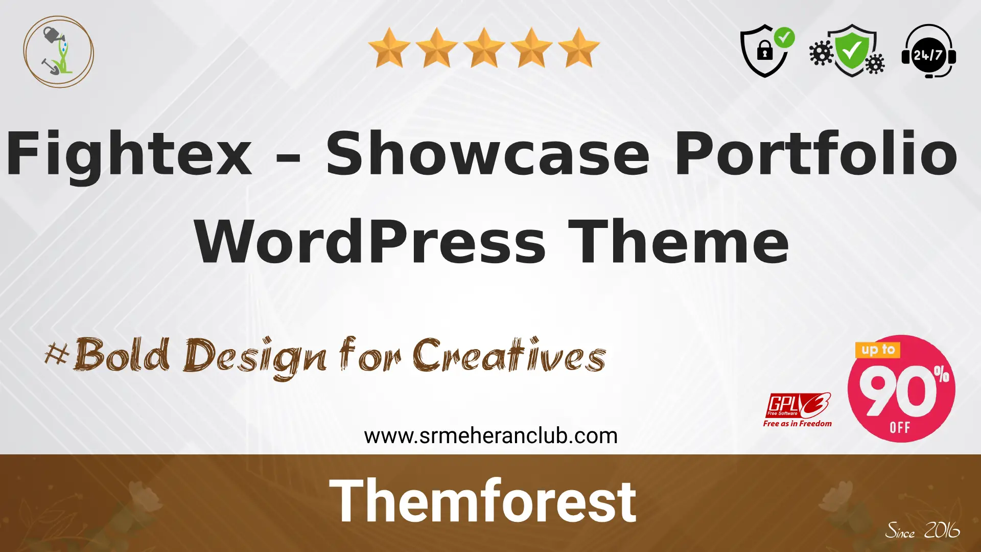 Fightex – Showcase Portfolio WordPress Theme