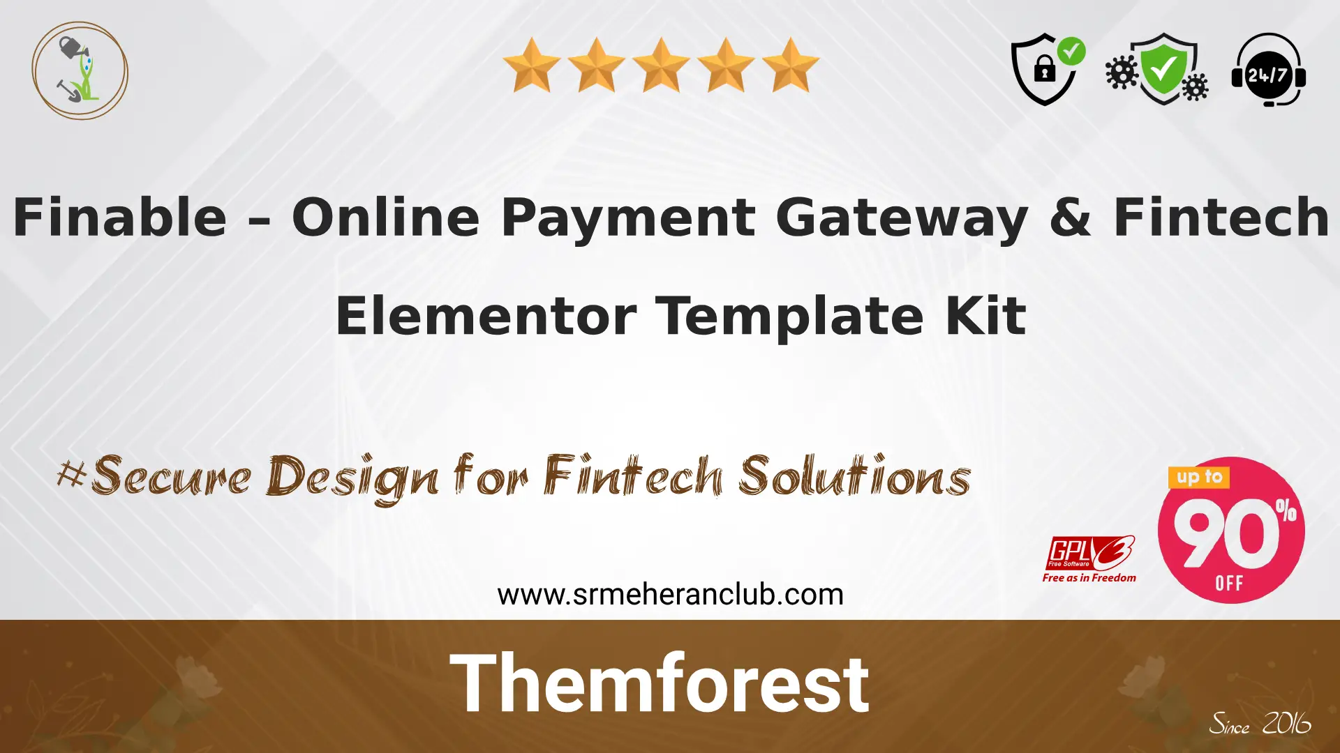 Finable – Online Payment Gateway & Fintech Elementor Template Kit1.0