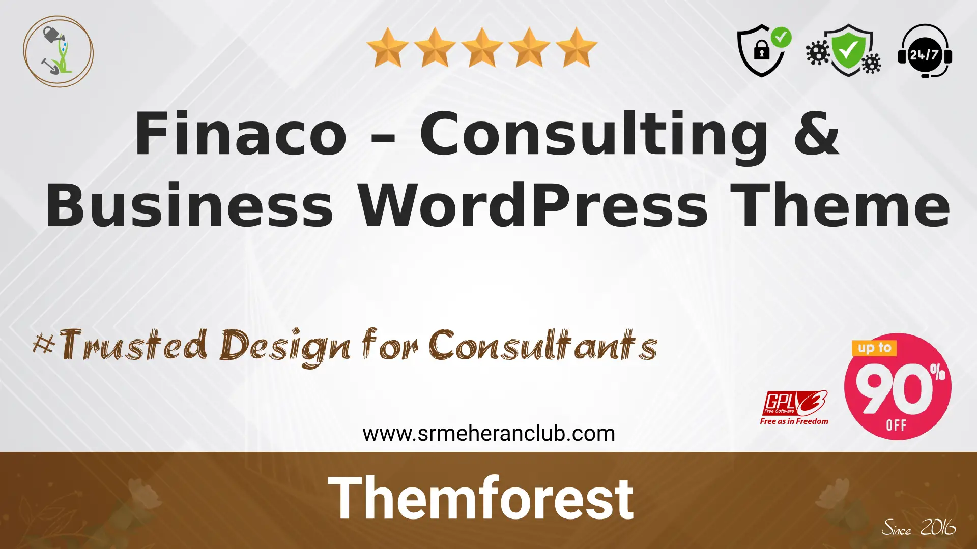 Finaco – Consulting & Business WordPress Theme