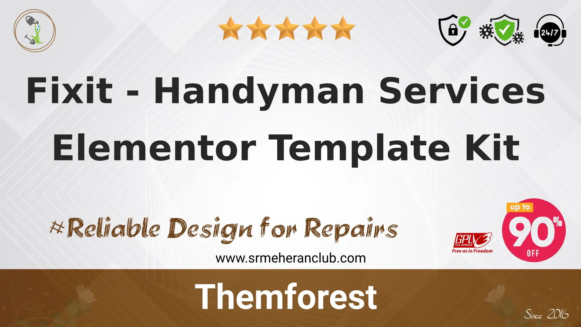Fixit – Handyman Services Elementor Template Kit — Elementor Kit by Themeforest