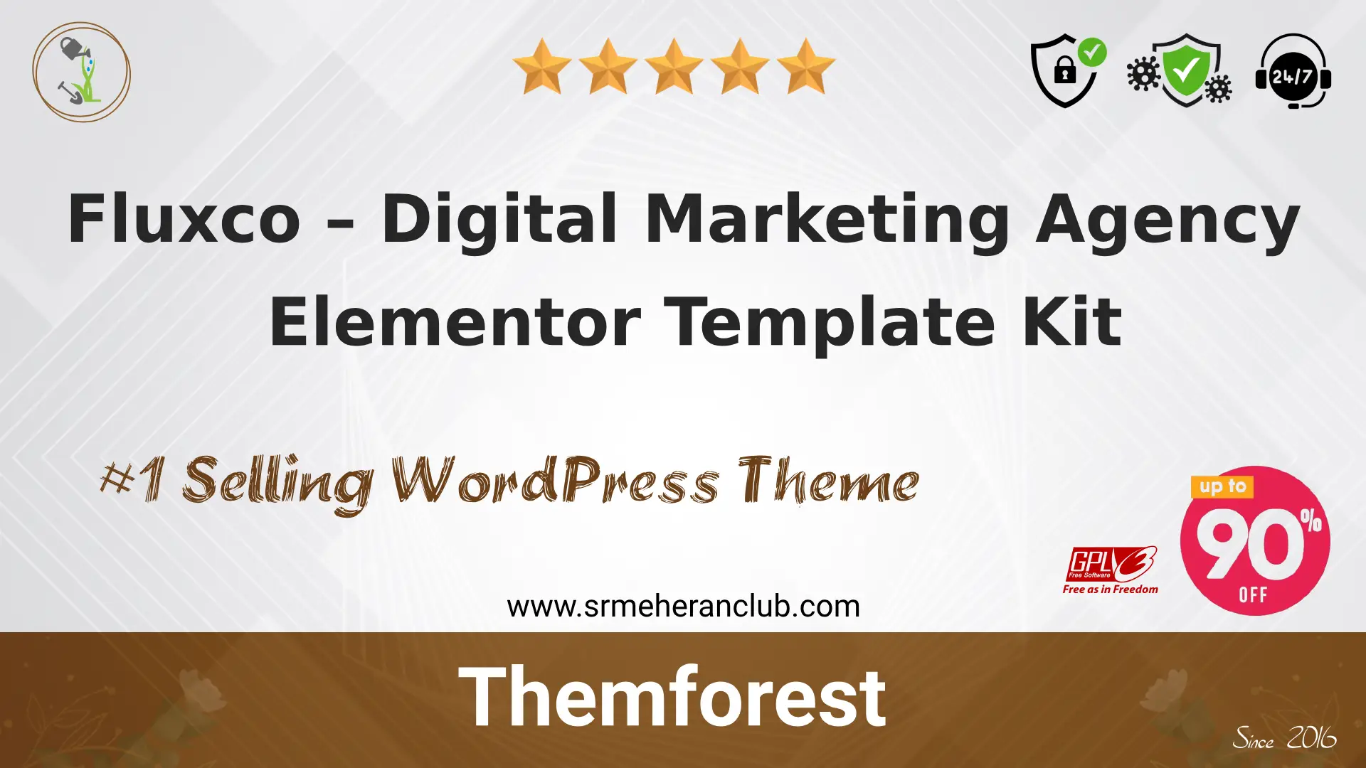 Fluxco – Digital Marketing Agency Elementor Template Kit