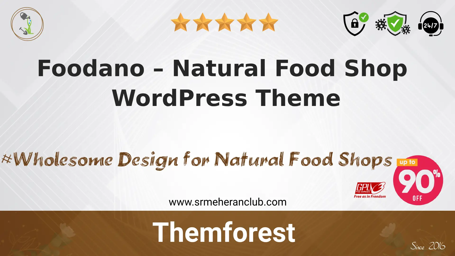 Foodano – Natural Food Shop WordPress Theme