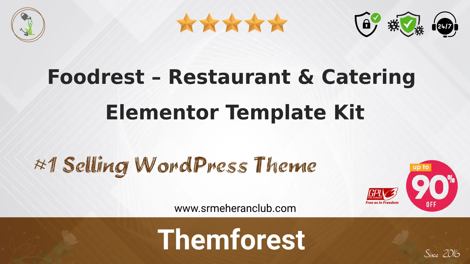 Foodrest – Restaurant & Catering Elementor Template Kit
