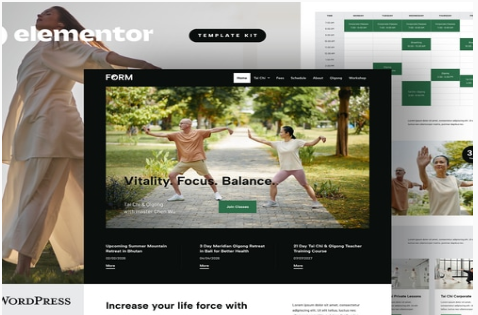 Product Image - Form – Tai Chi & Qigong Elementor Template Kit Product Image - Form – Tai Chi & Qigong Elementor Template Kit