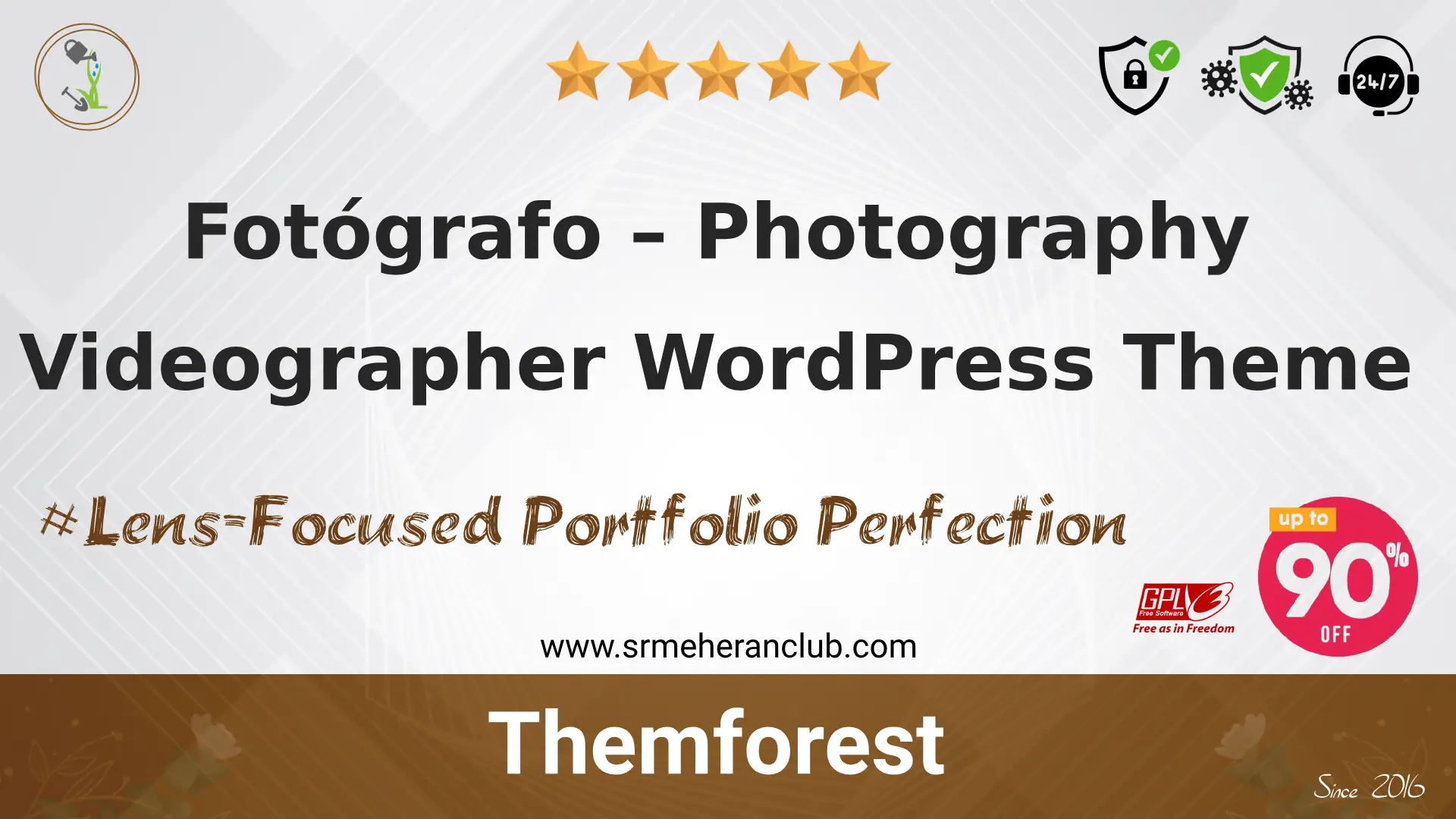 Fotógrafo – Photography Videographer WordPress Theme