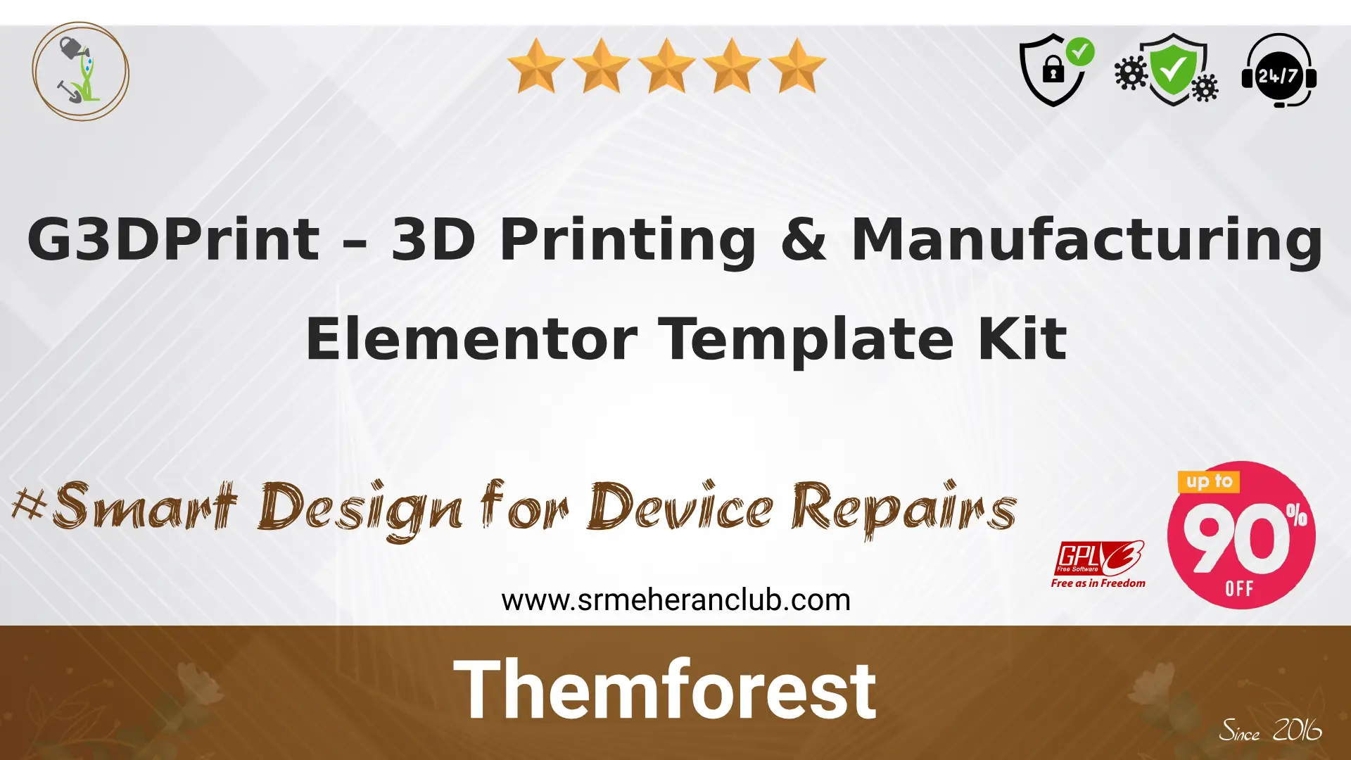 G3DPrint – 3D Printing & Manufacturing Elementor Template Kit