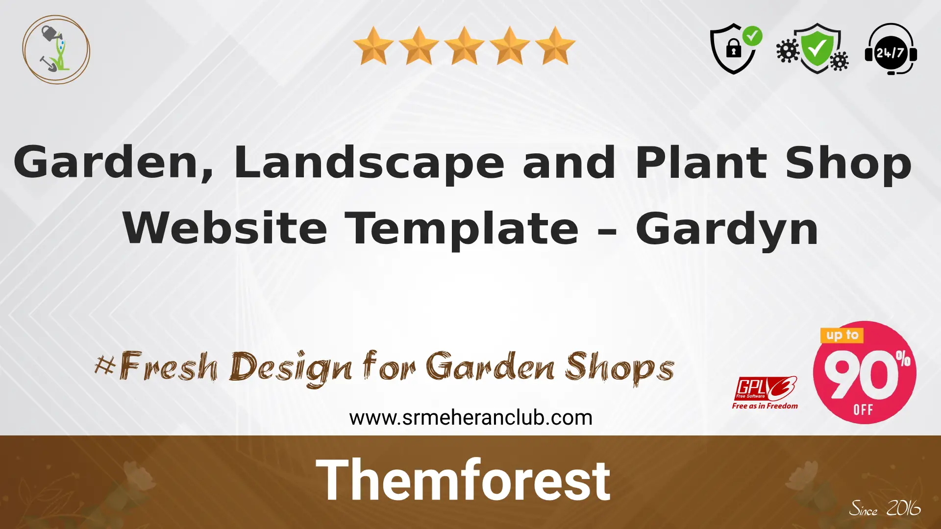 Garden, Landscape and Plant Shop Website Template – Gardyn — Template by Themeforest