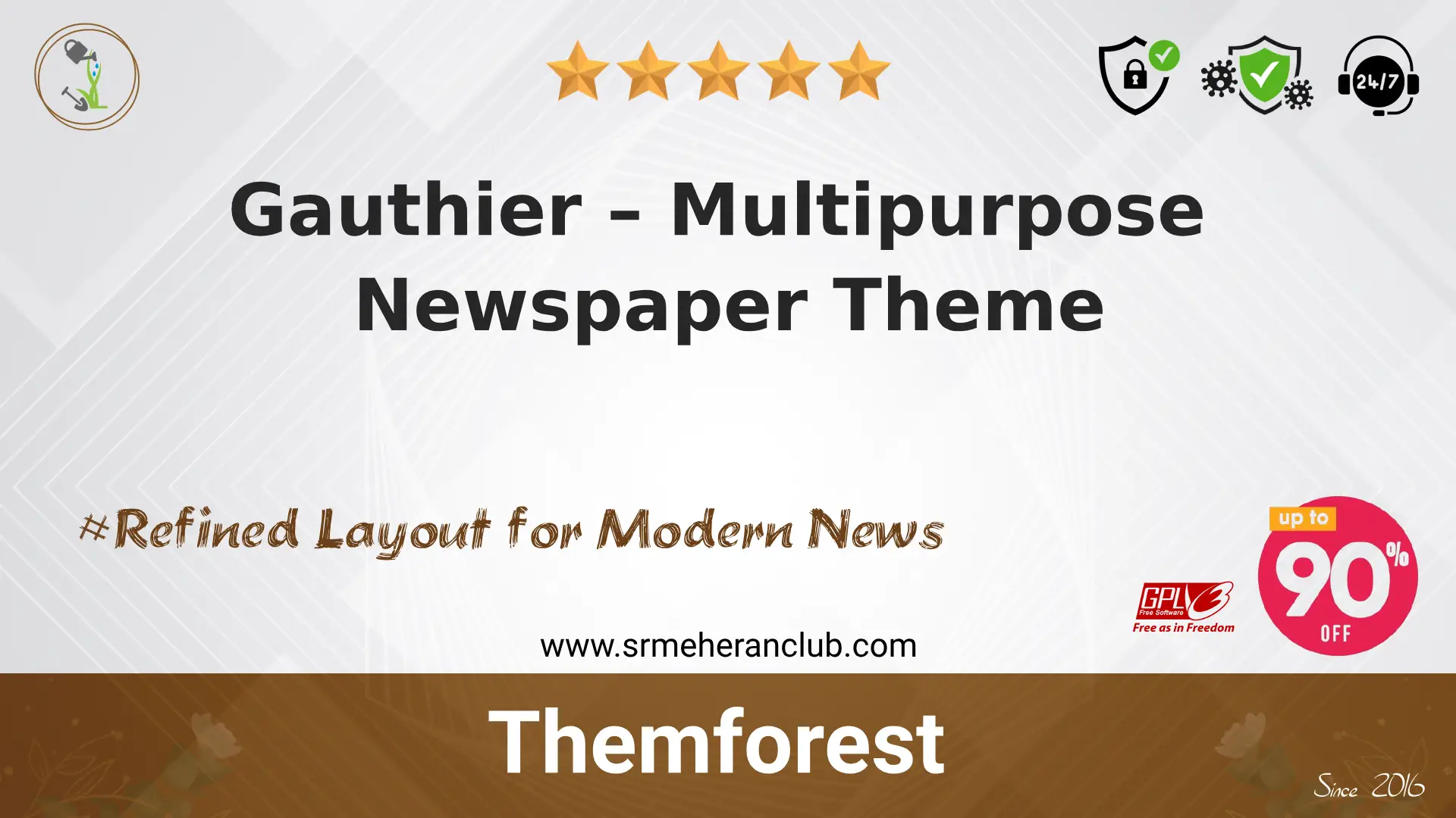 Gauthier – Multipurpose Newspaper Theme