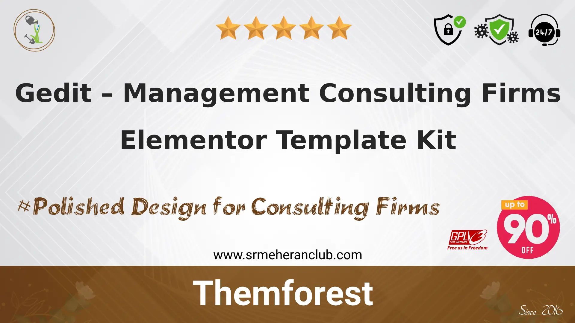 Gedit – Management Consulting Firms Elementor Template Kit