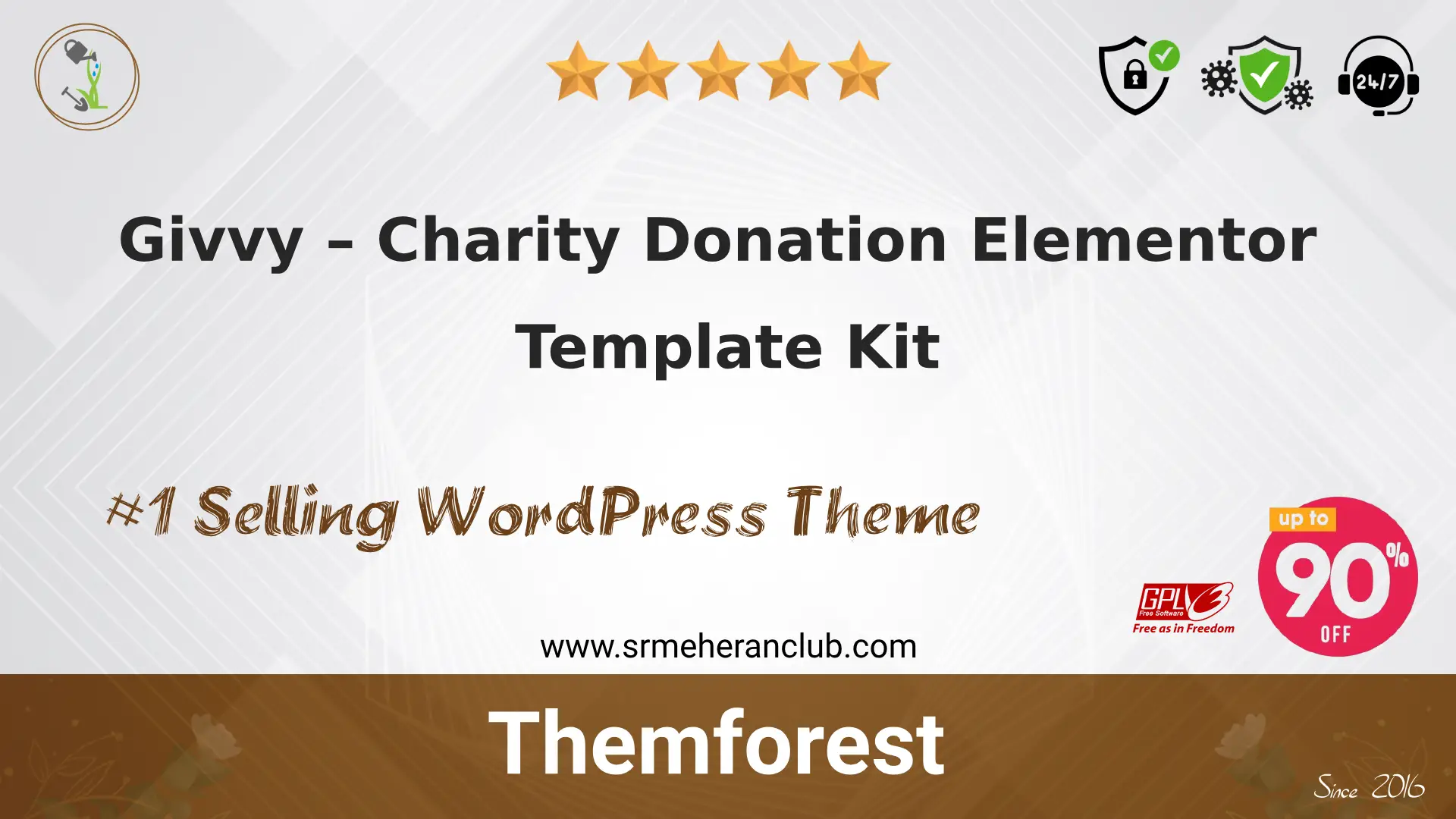Givvy – Charity Donation Elementor Template Kit