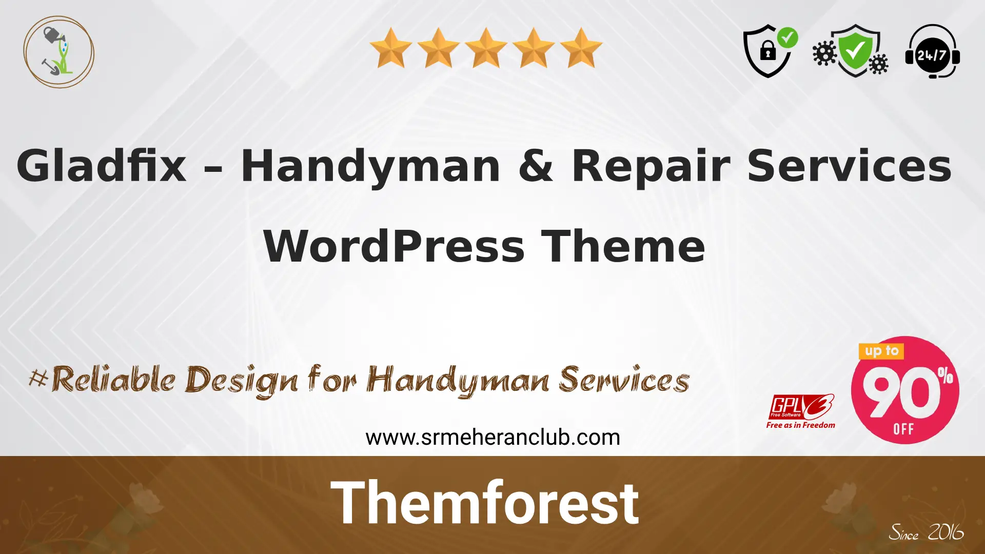Gladfix – Handyman & Repair Services WordPress Theme — Theme by Themeforest