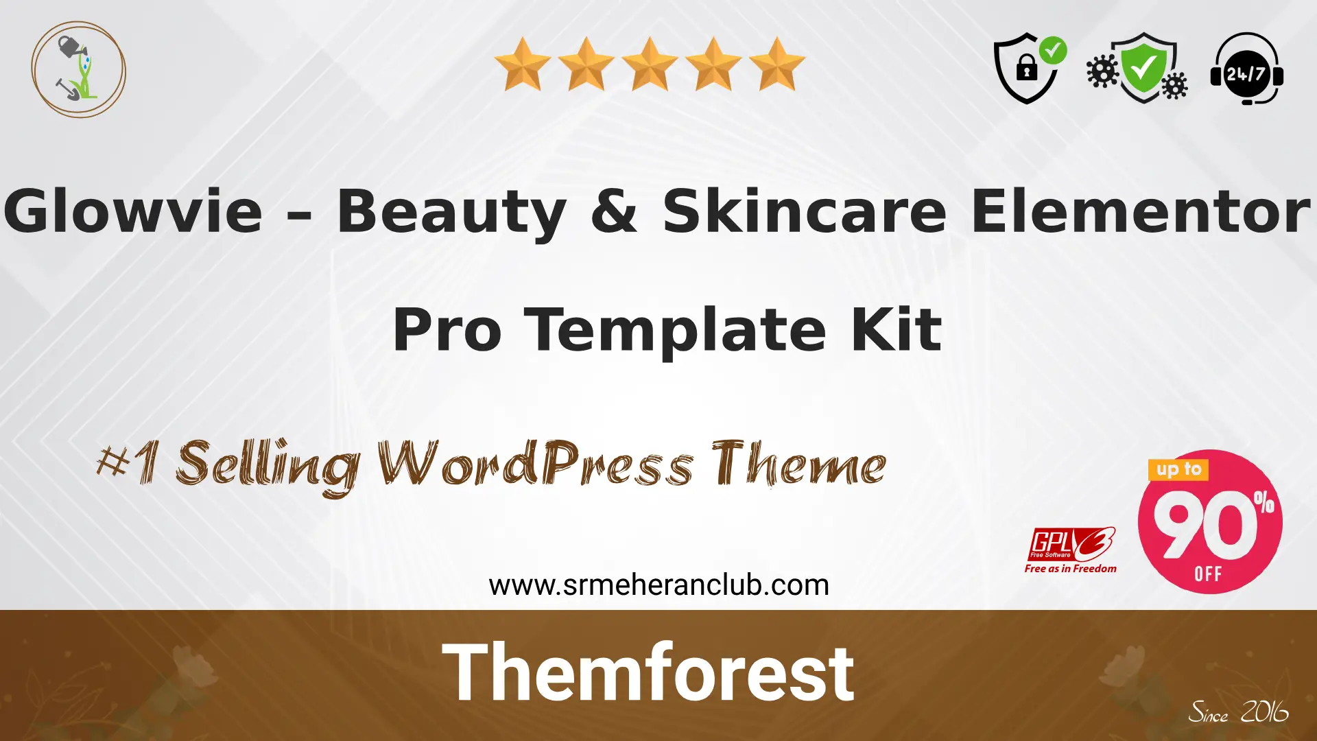 Glowvie – Beauty & Skincare Elementor Pro Template Kit — Elementor Kit by Themeforest