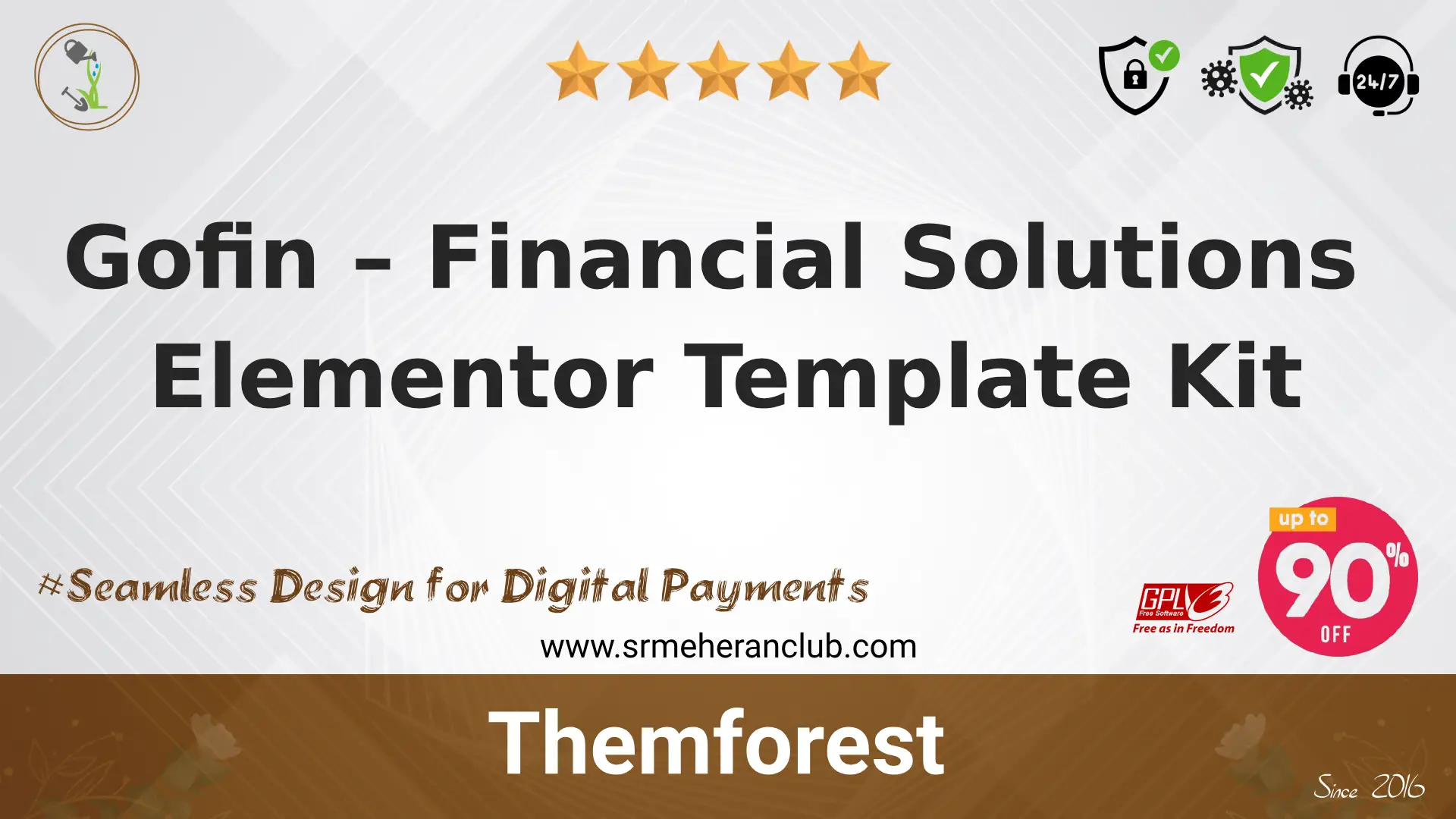 Gofin – Financial Solutions Elementor Template Kit — Elementor Kit by Themeforest