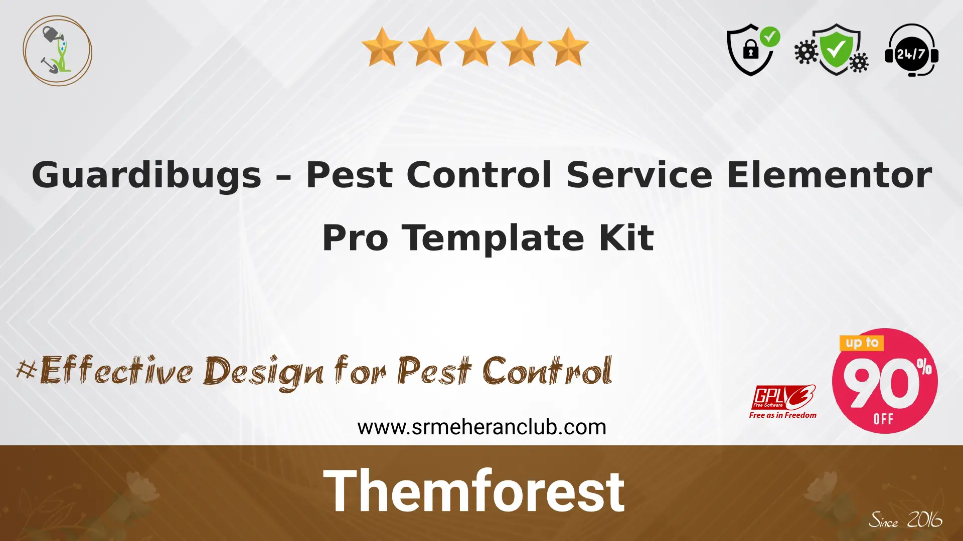 Guardibugs – Pest Control Service Elementor Pro Template Kit — Elementor Kit by Themeforest