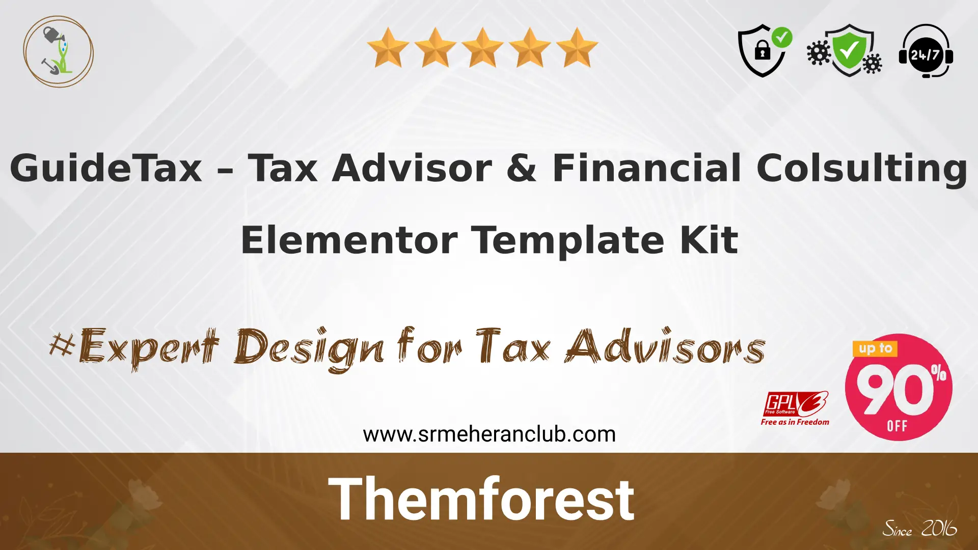 GuideTax – Tax Advisor & Financial Colsulting Elementor Template Kit — Elementor Kit by Themeforest