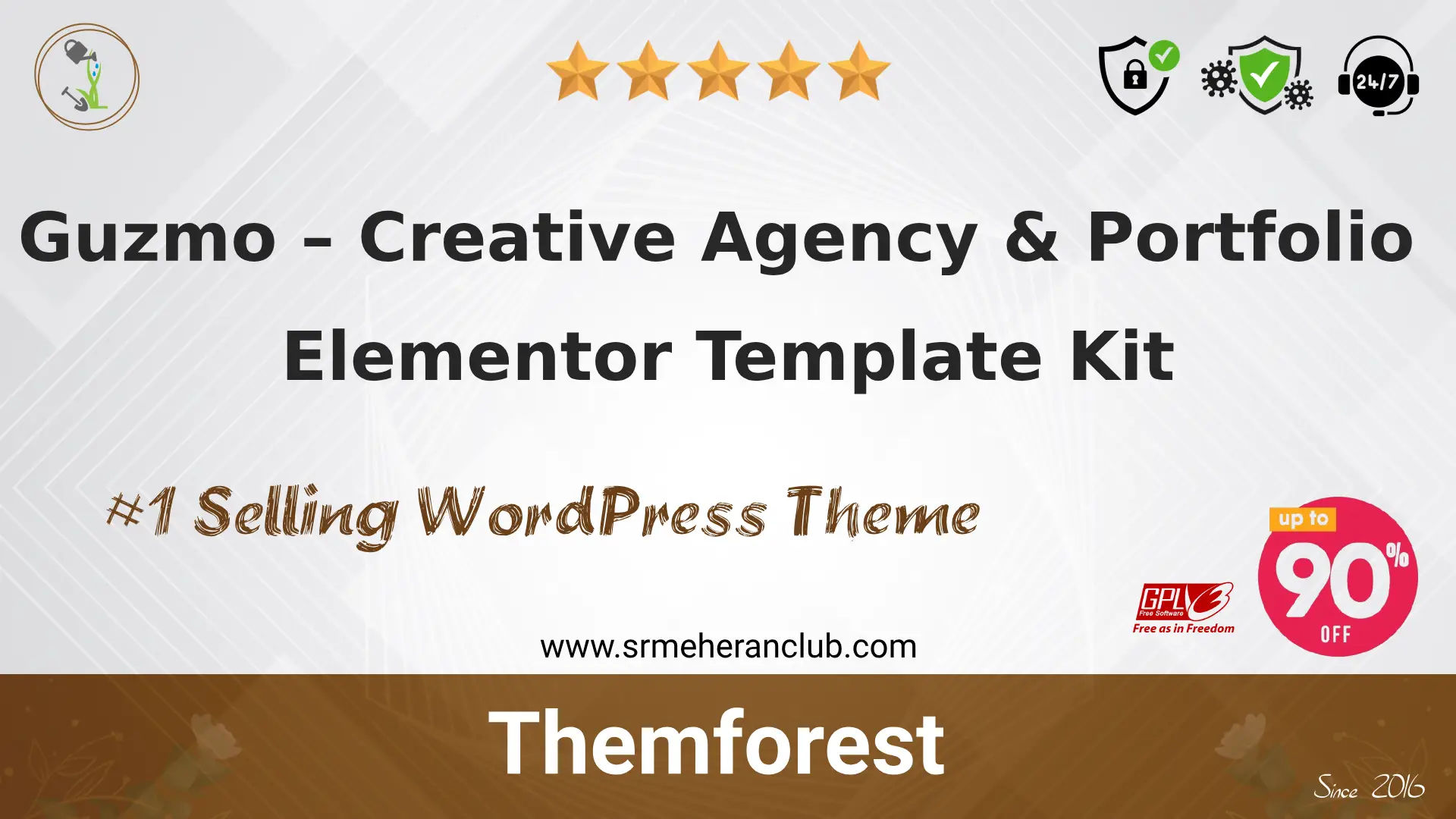 Guzmo – Creative Agency & Portfolio Elementor Template Kit