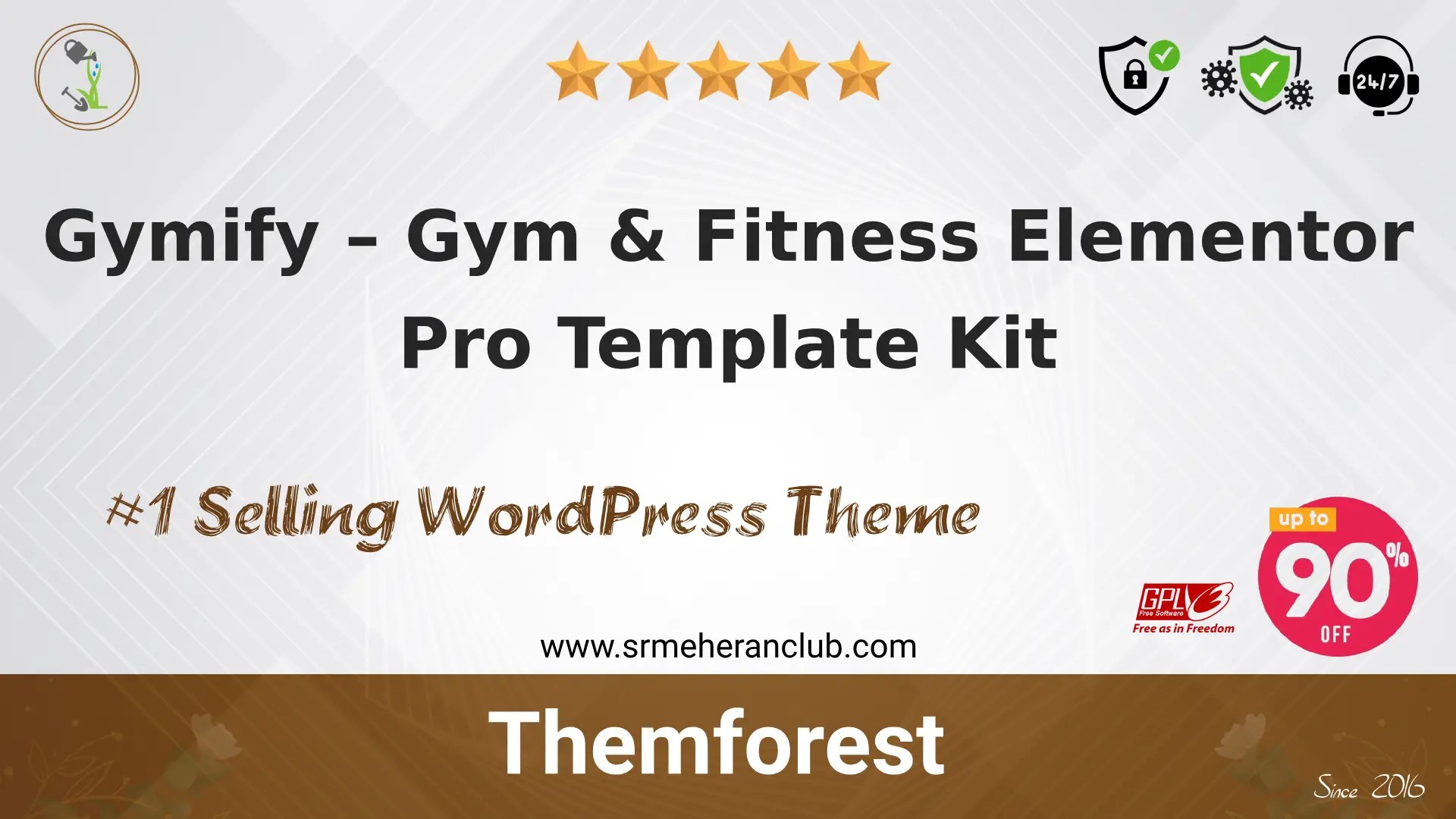 Gymify – Gym & Fitness Elementor Pro Template Kit