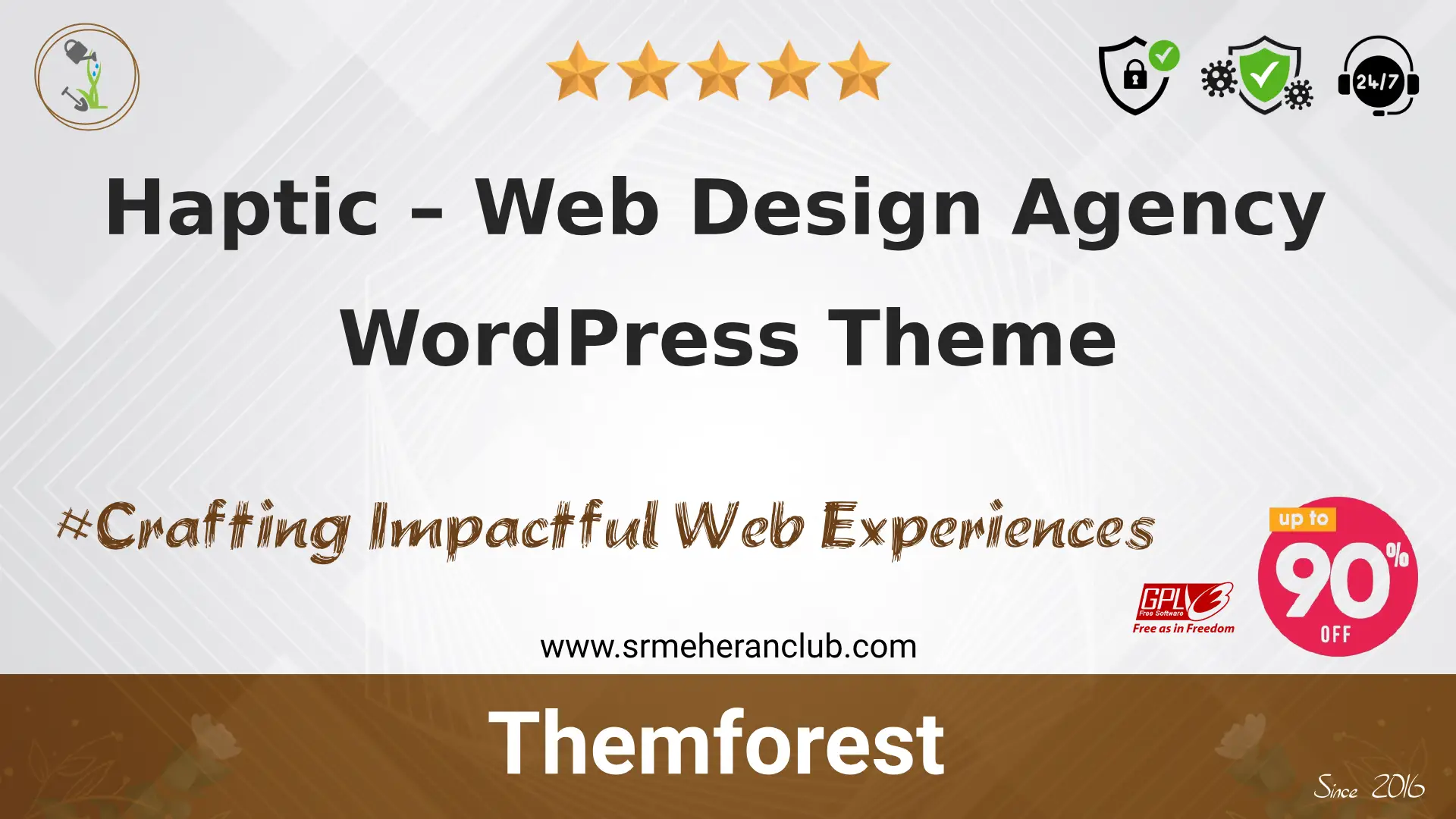 Haptic – Web Design Agency WordPress Theme — Theme by Themeforest