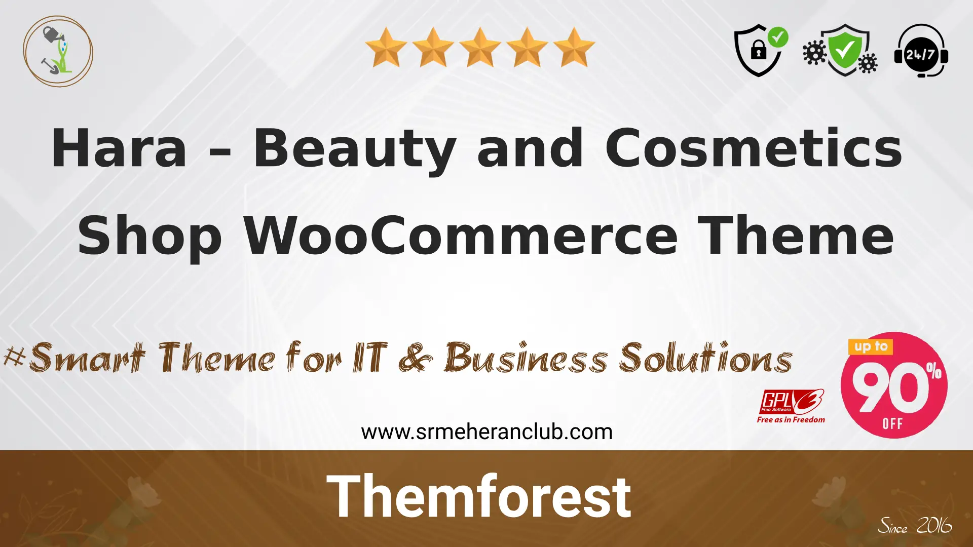 Hara – Beauty and Cosmetics Shop WooCommerce Theme — Theme by Themeforest