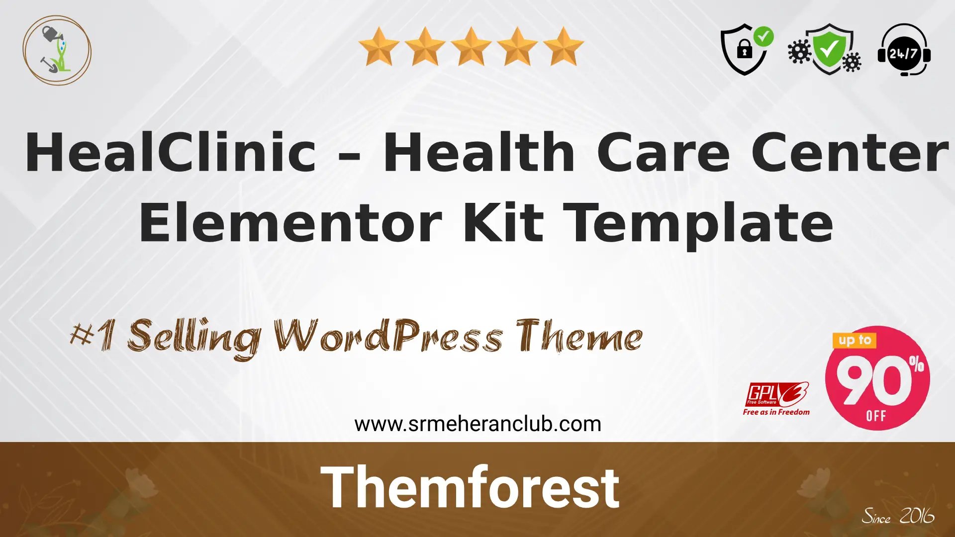 HealClinic – Health Care Center Elementor Kit Template