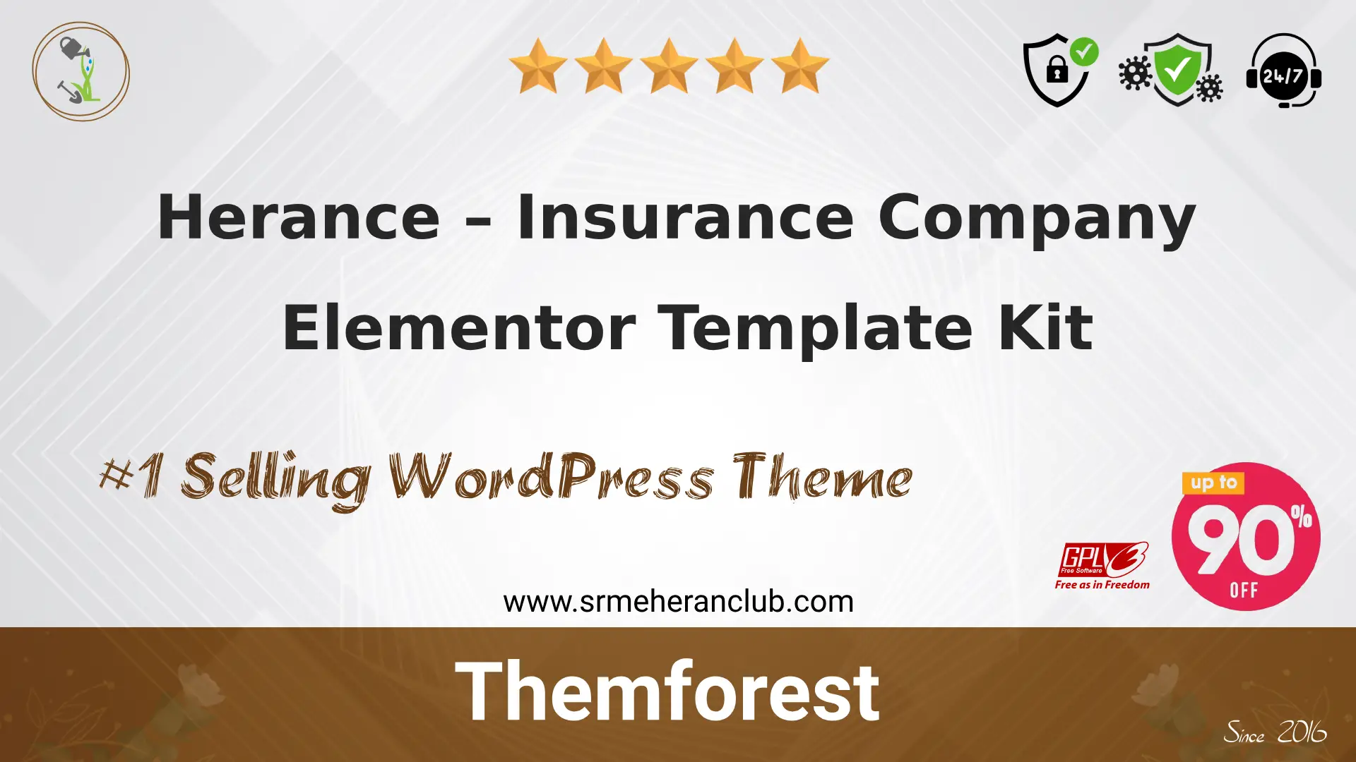Herance – Insurance Company Elementor Template Kit