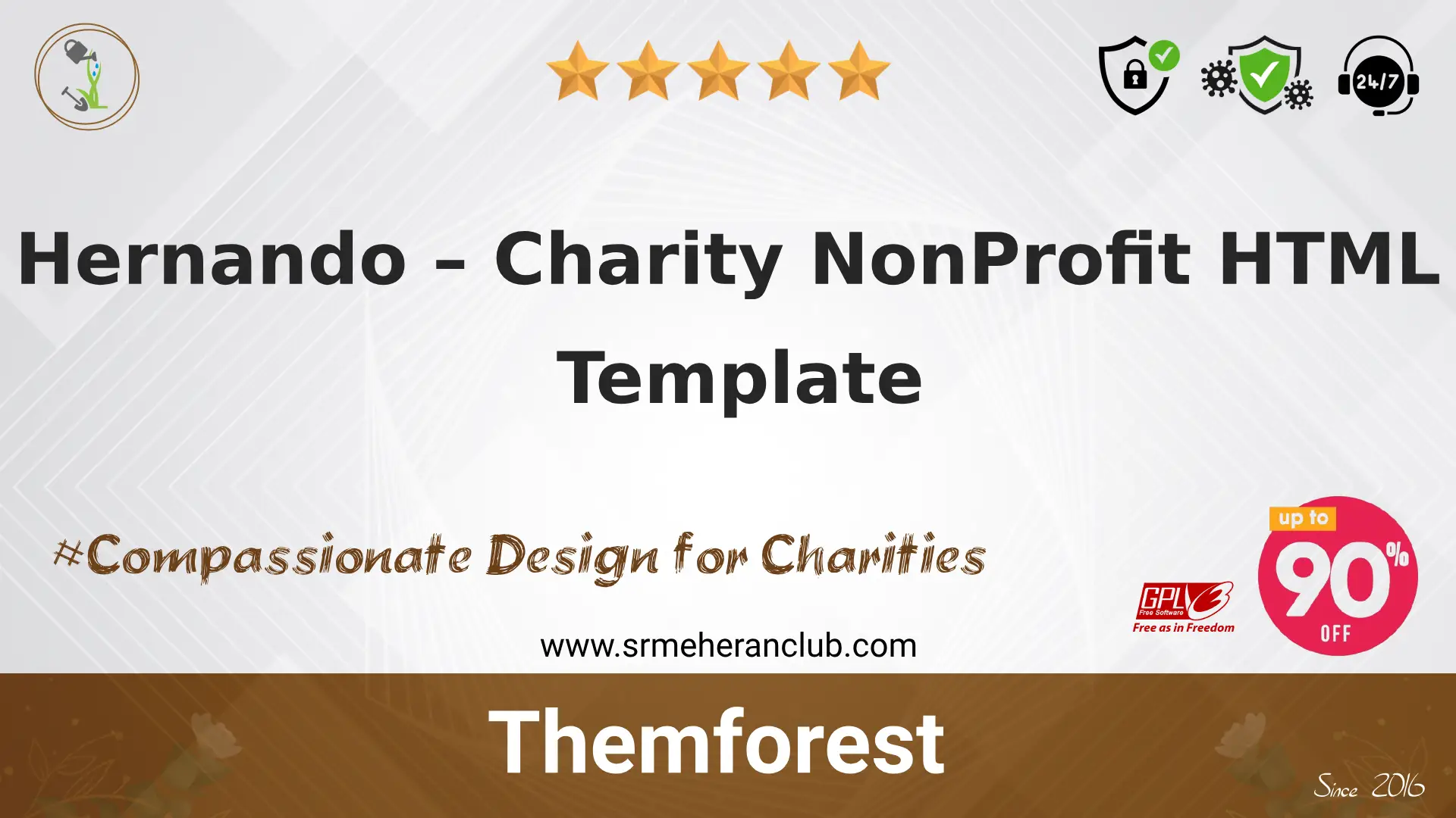 Hernando – Charity NonProfit HTML Template