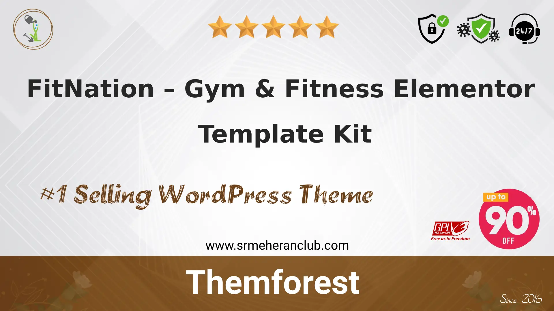 FitNation – Gym & Fitness Elementor Template Kit