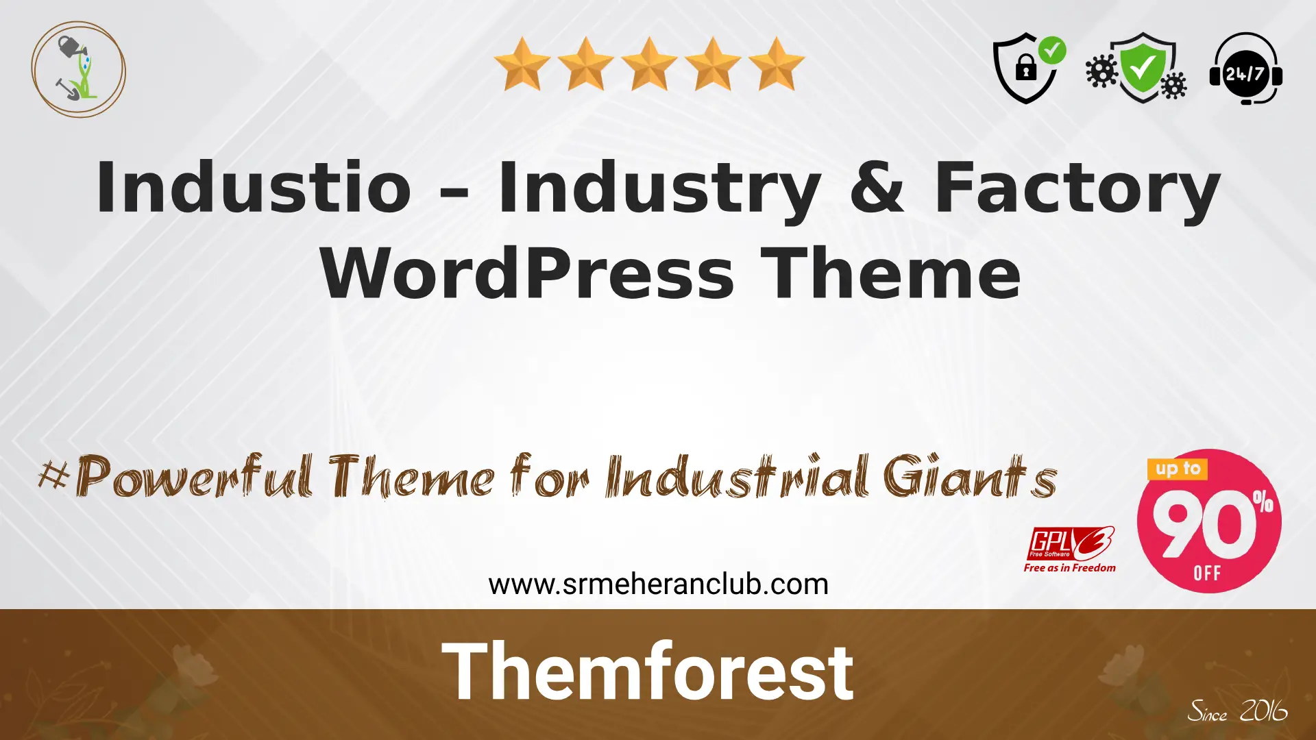 Industio – Industry & Factory WordPress Theme — Theme by Themeforest