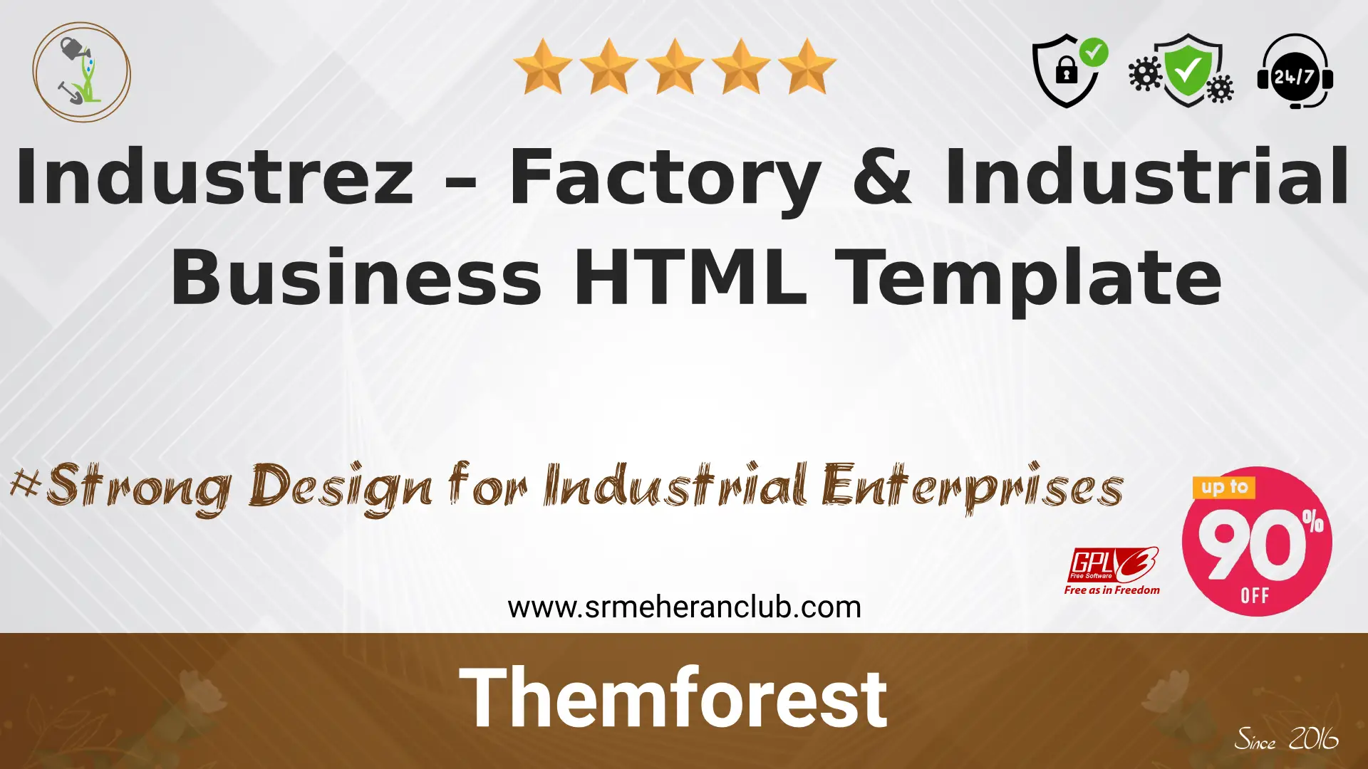 Industrez – Factory & Industrial Business HTML Template — Template by Themeforest