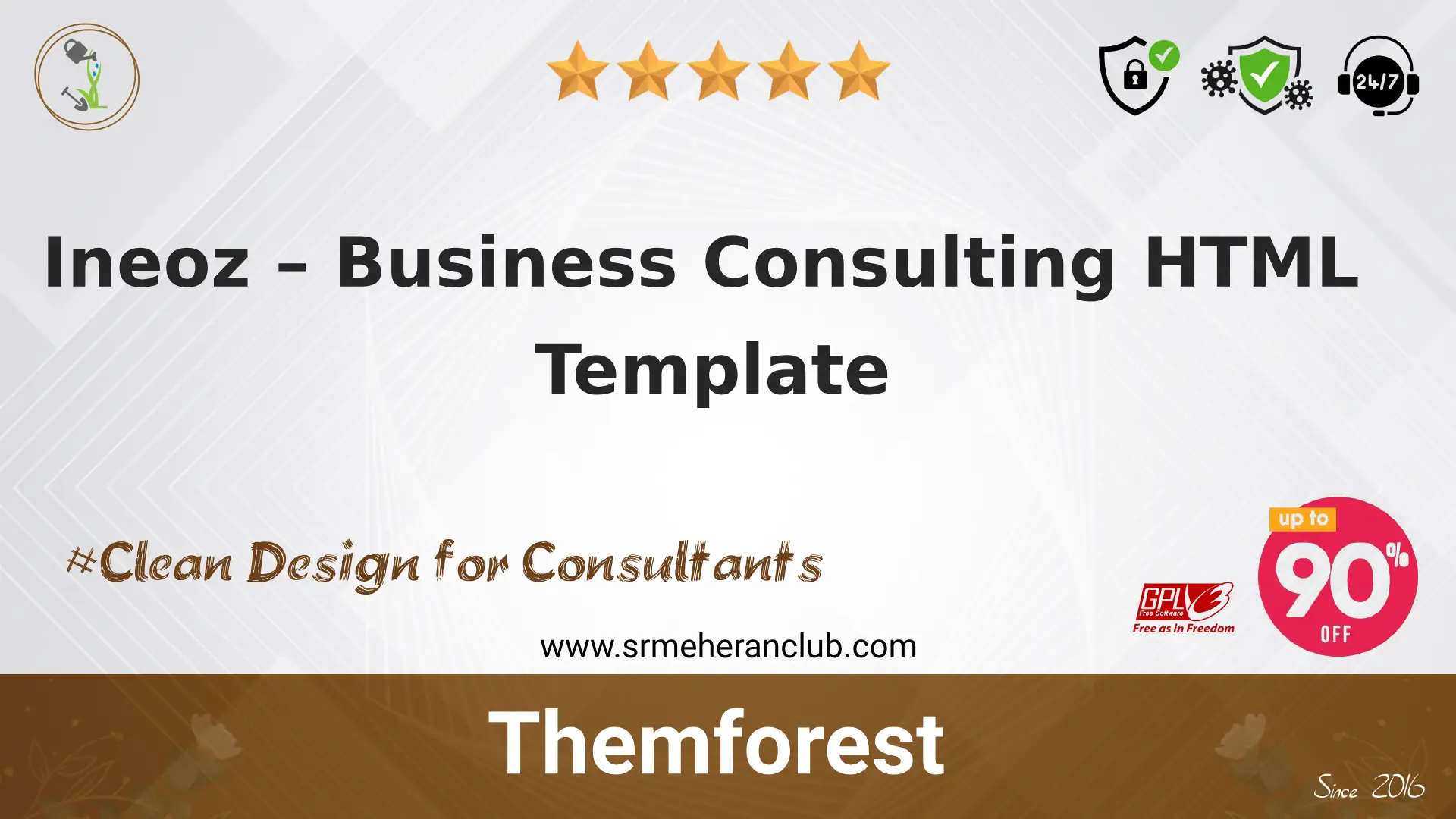 Ineoz – Business Consulting HTML Template — Template by Themeforest