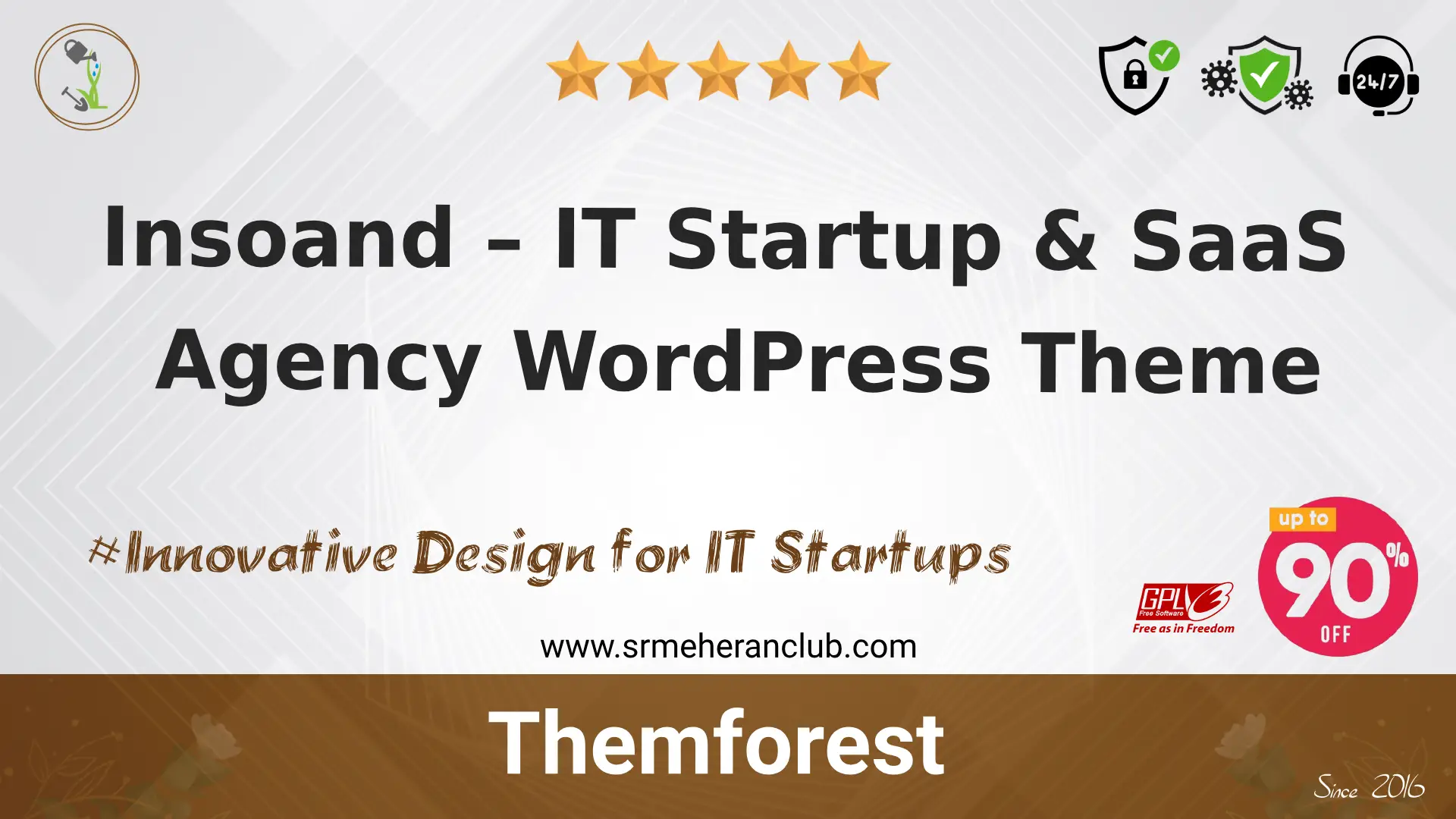 Insoand – IT Startup & SaaS Agency WordPress Theme