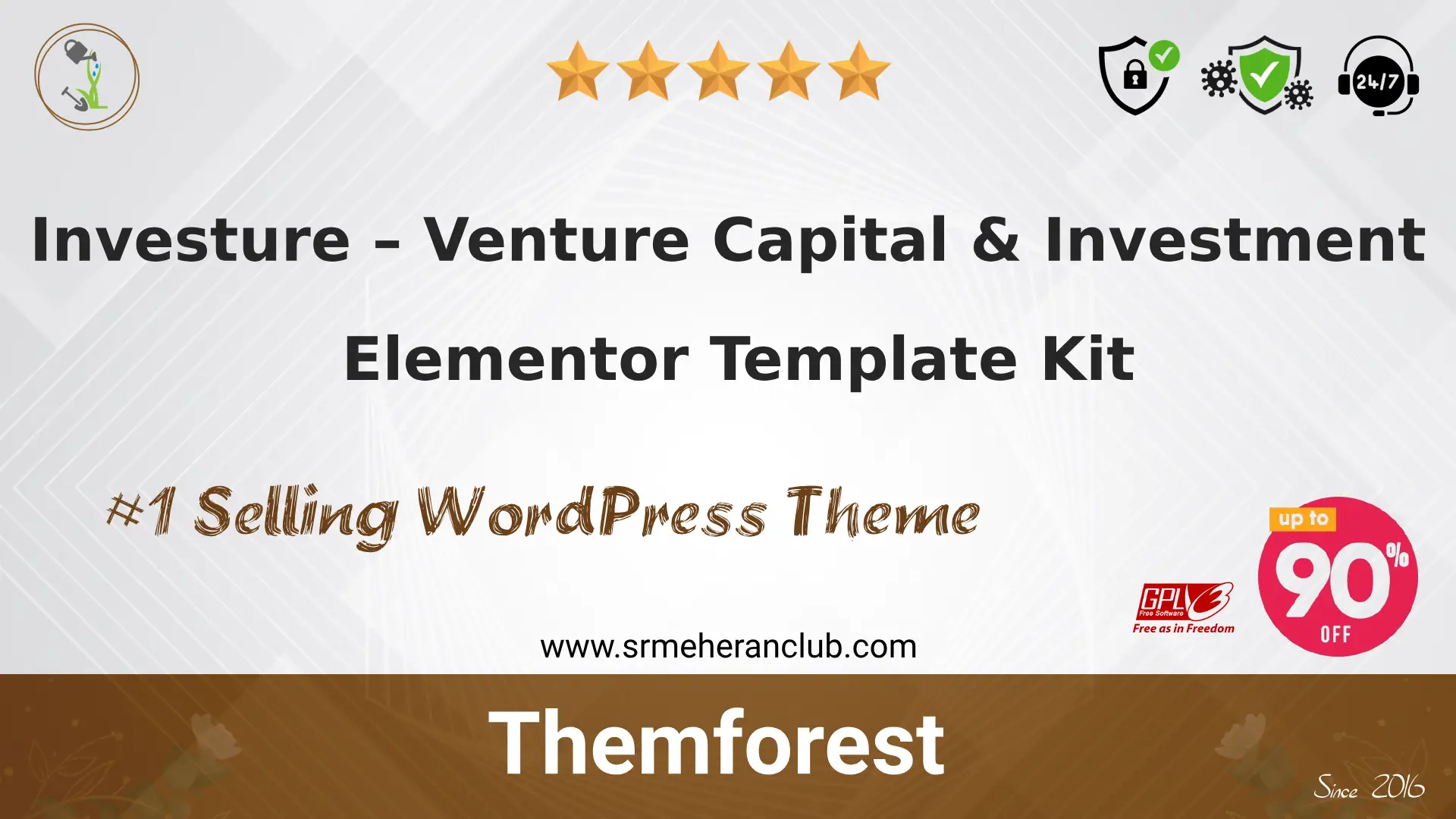 Investure – Venture Capital & Investment Elementor Template Kit — Elementor Kit by Themeforest
