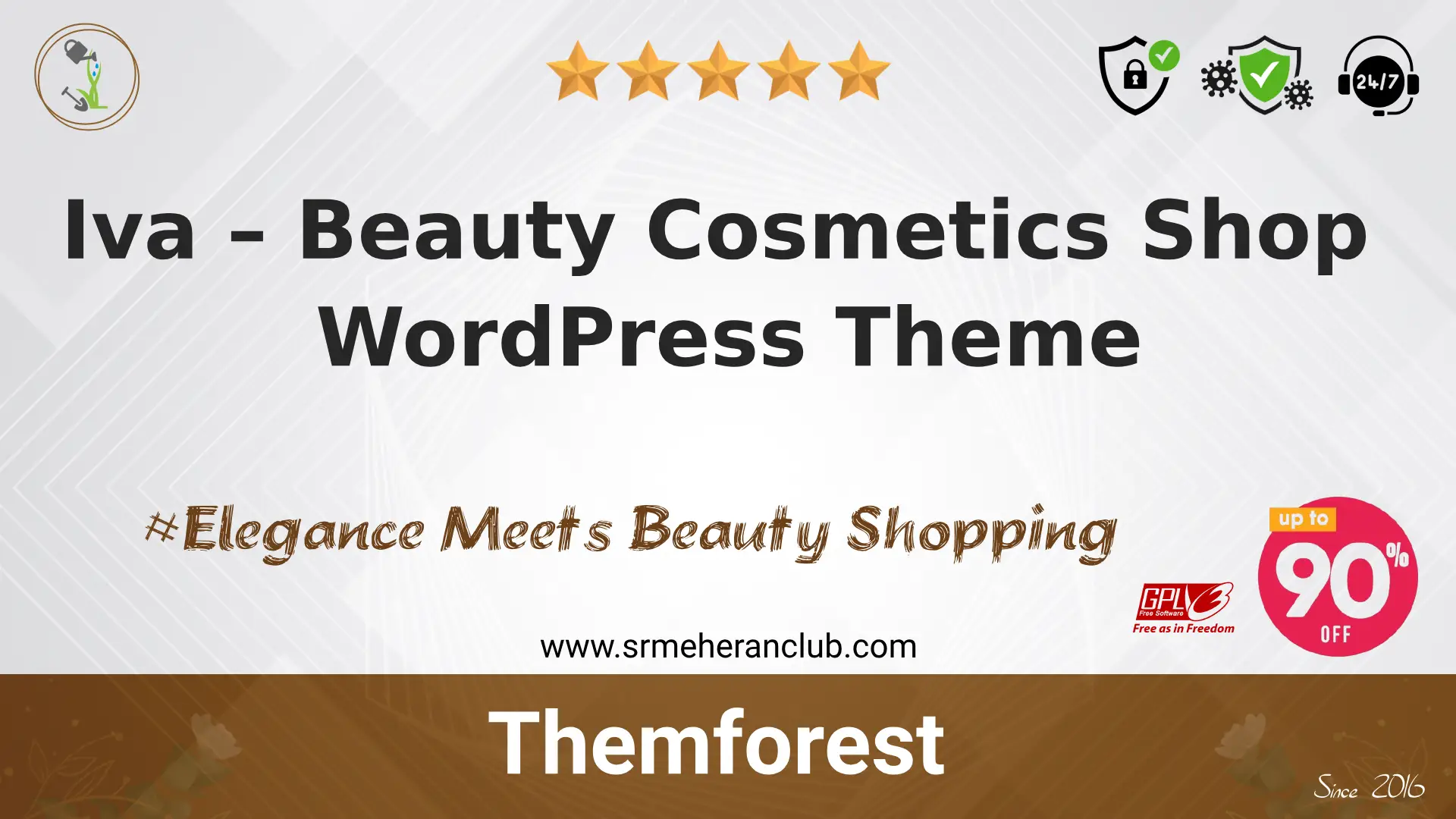 Iva – Beauty Cosmetics Shop WordPress Theme — Theme by Themeforest