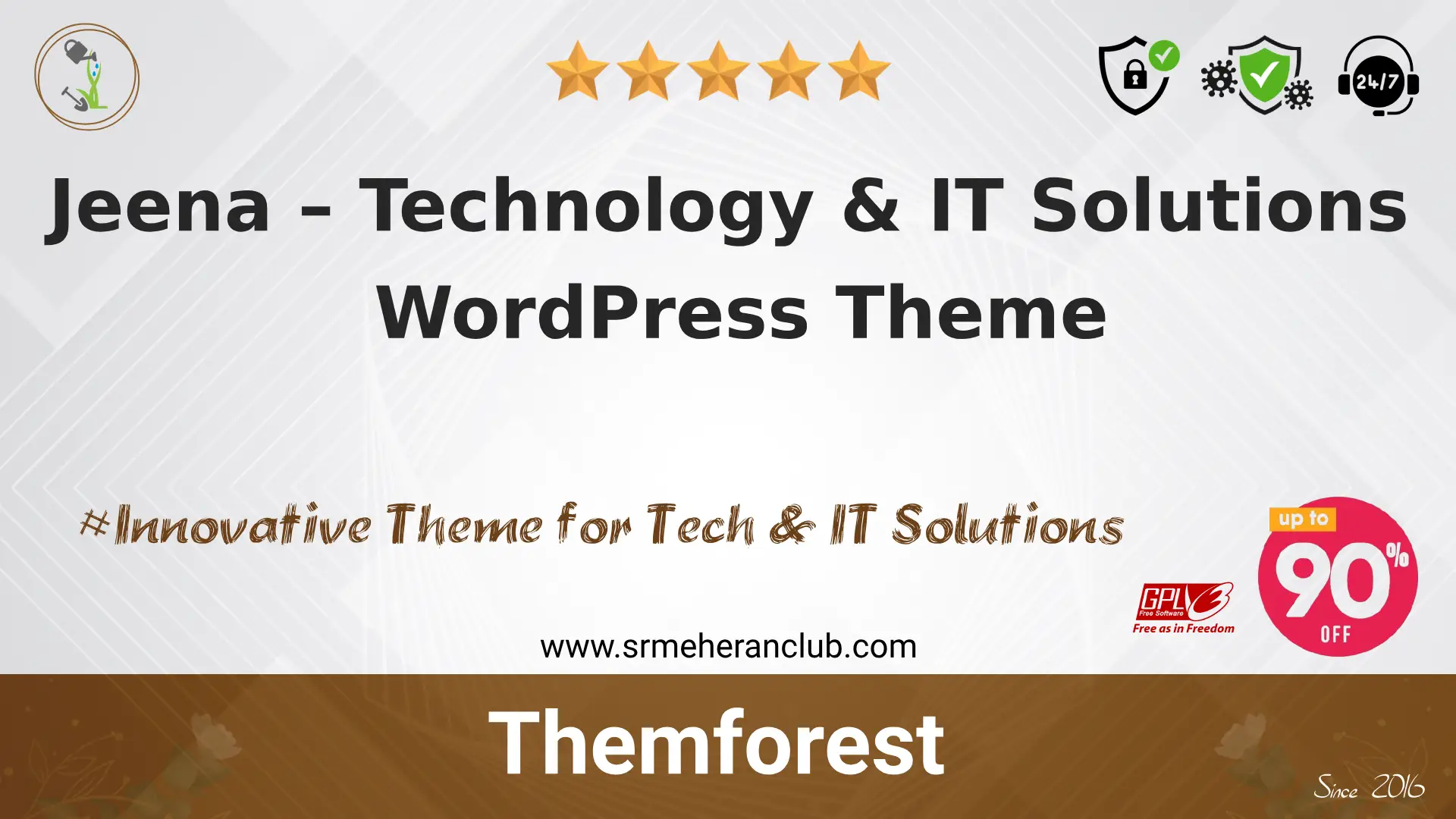 Jeena – Technology & IT Solutions WordPress Theme