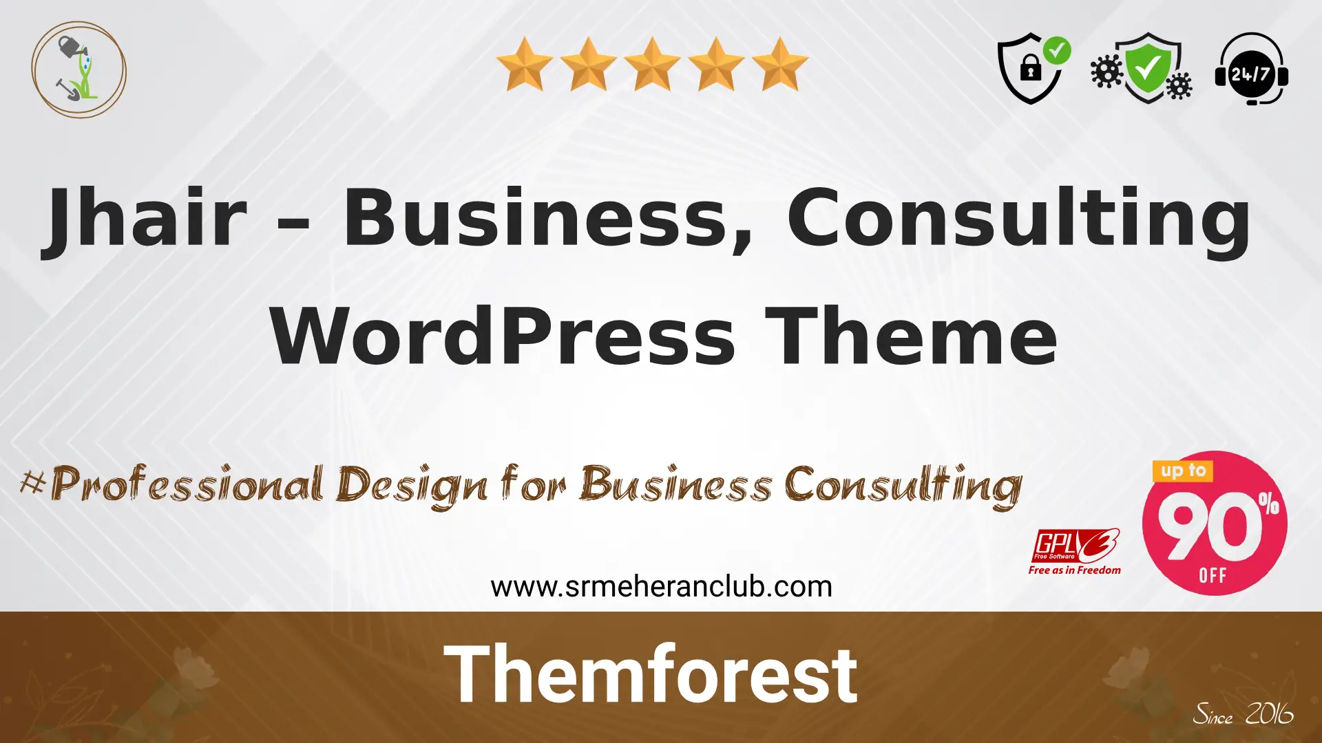 Jhair – Business, Consulting WordPress Theme — Theme by Themeforest