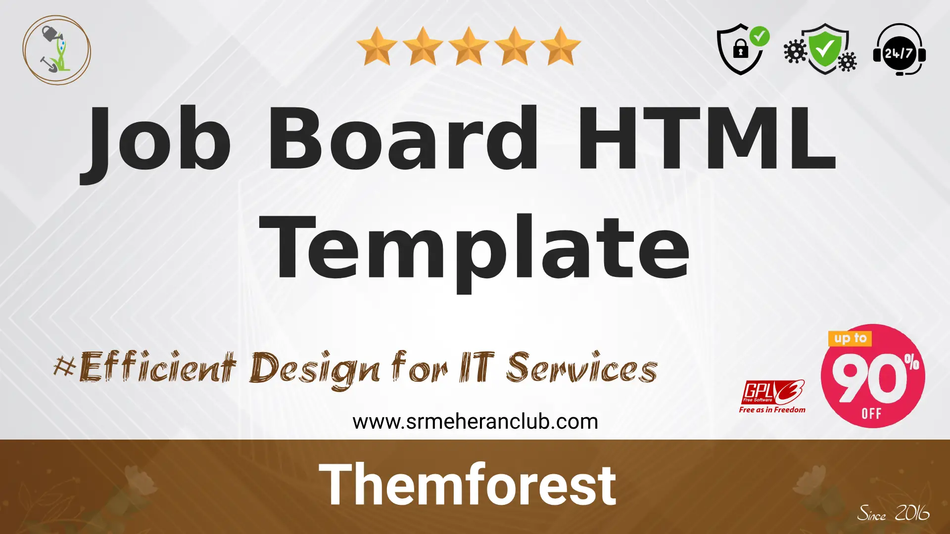 Job Board HTML Template
