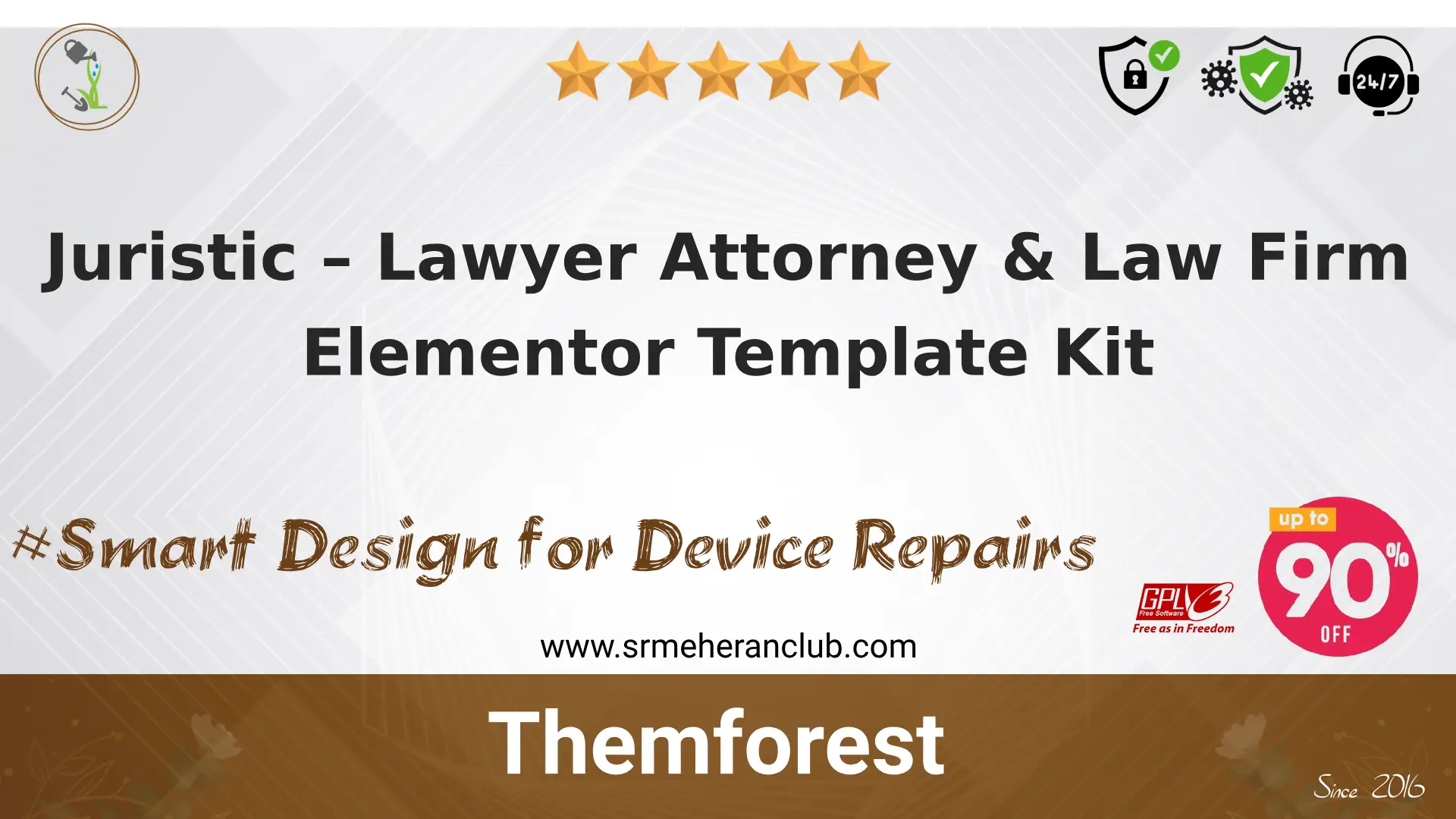 Juristic – Lawyer Attorney & Law Firm Elementor Template Kit — Elementor Kit by Themeforest