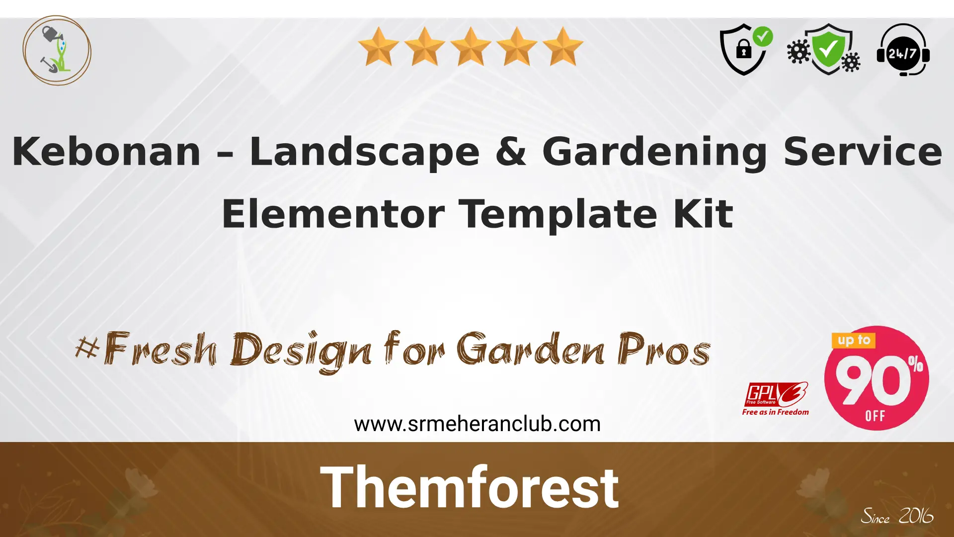 Kebonan – Landscape & Gardening Service Elementor Template Kit — Elementor Kit by Themeforest