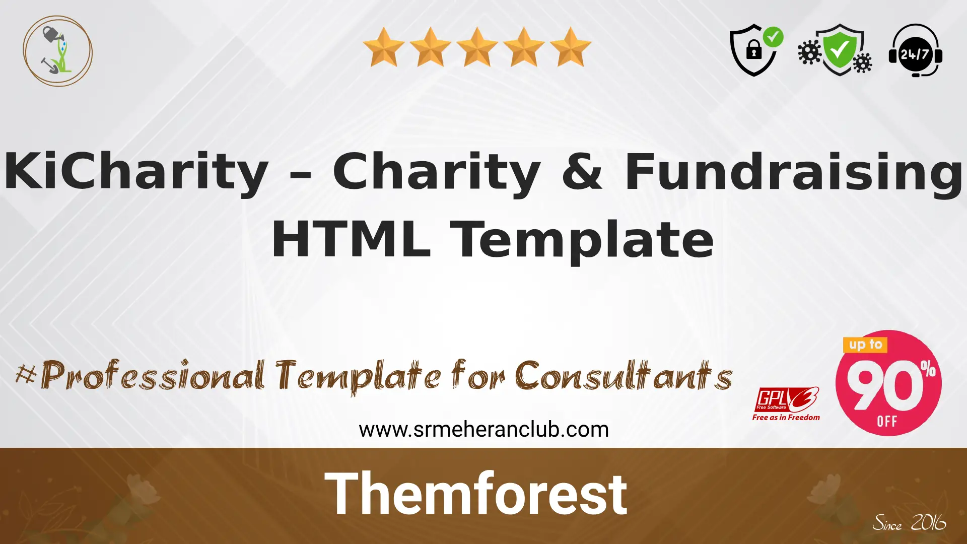KiCharity – Charity & Fundraising HTML Template