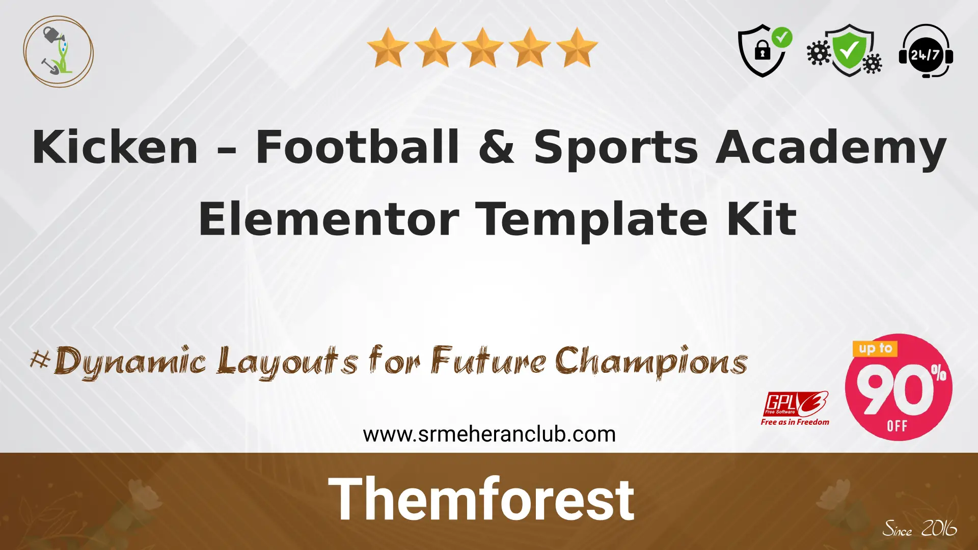 Kicken – Football & Sports Academy Elementor Template Kit — Elementor Kit by Themeforest